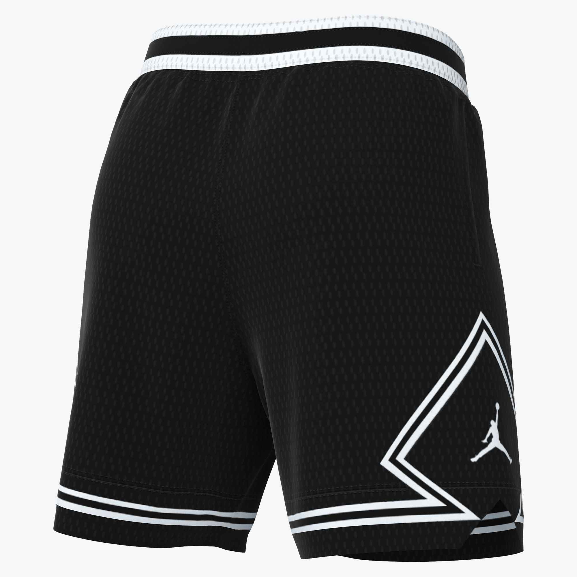 Jordan Trainingsshorts »Jordan Sport Men's Dri-FIT 9" Diamond Shorts«  mit elastischem Bund mit Kordelzug, aus Mesh-Material, gerade Passform