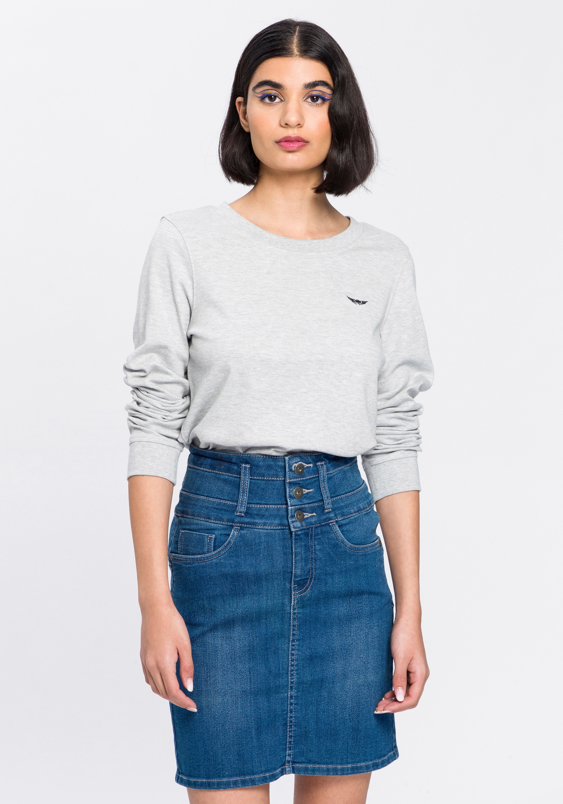 Arizona Sweatshirt, mit Logo-Stickerei