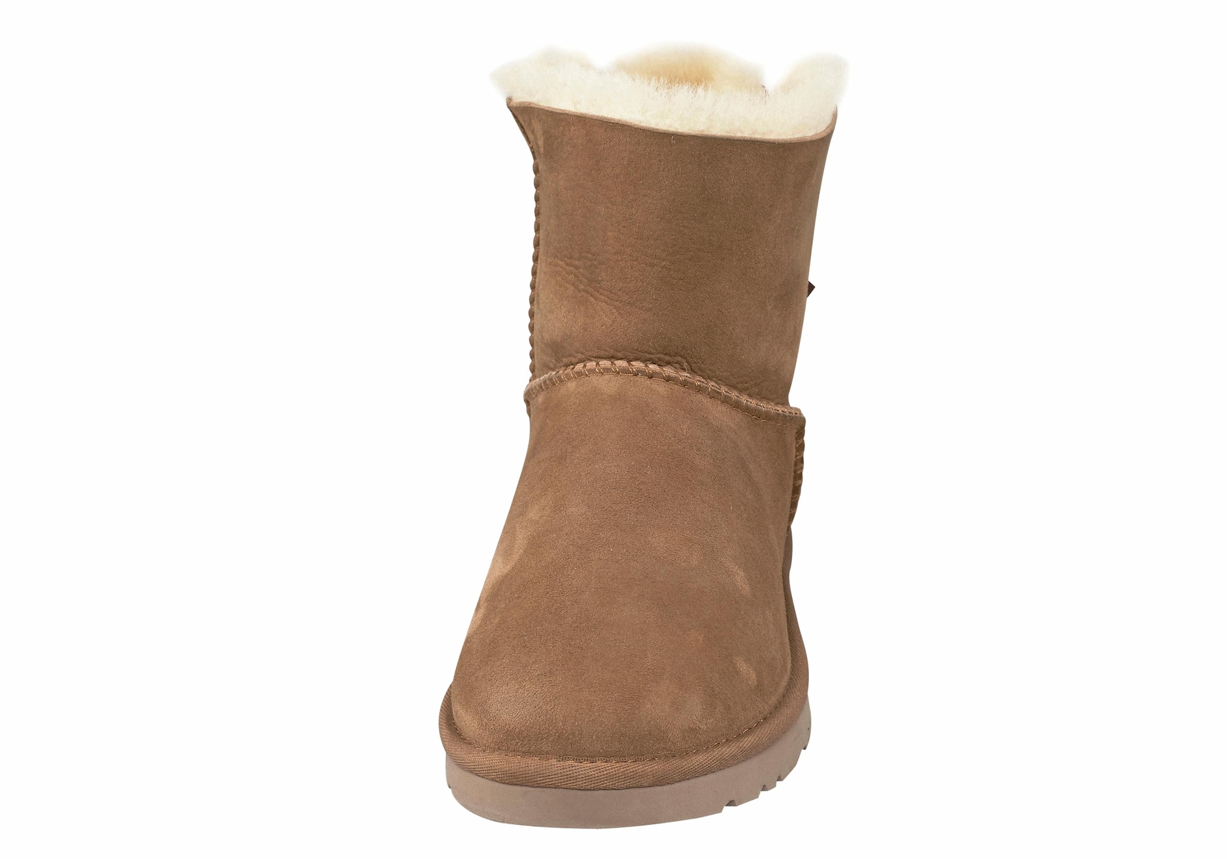 UGG Schlupfboots »Mini Bailey Bow 2«, Schlupfboots, Winterstiefel, Snowboots mit dekorativer Schleife