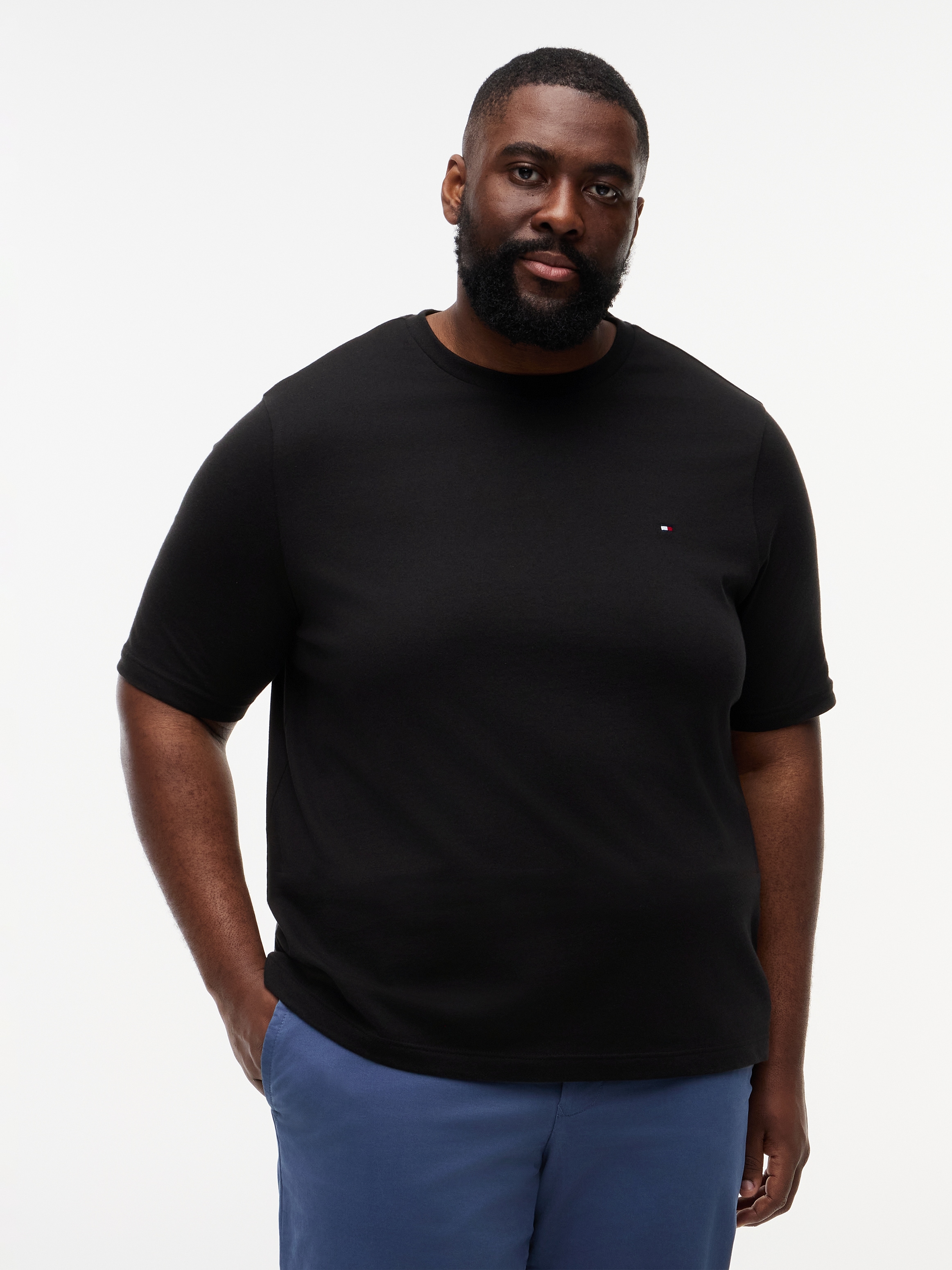 Tommy Hilfiger Big & Tall T-Shirt »BT-ESS SEASONAL REGULAR SOLID« Große Größen