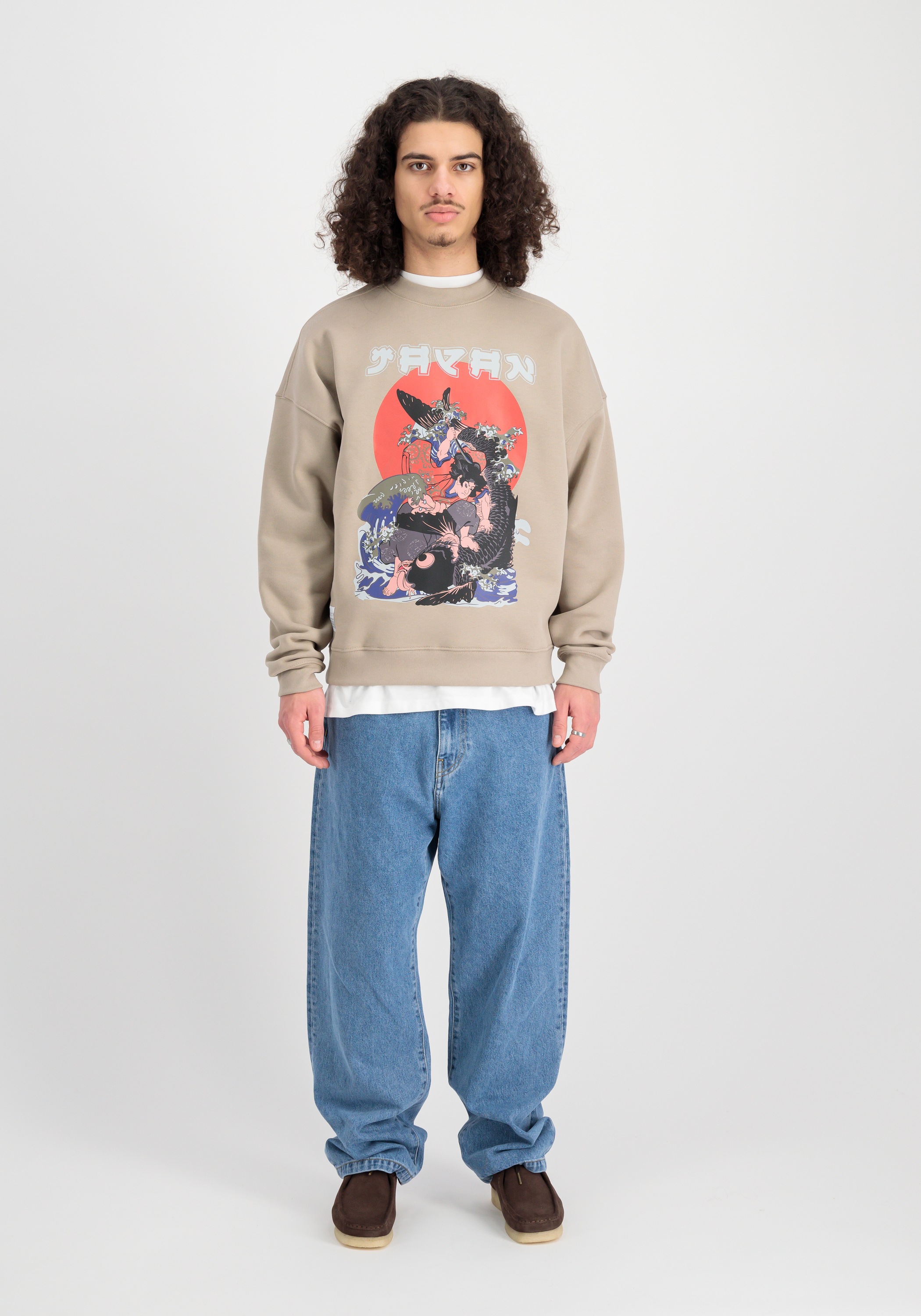 Alpha Industries Sweater »Alpha Industries Men - Sweatshirts Japan Warrior Sweater«