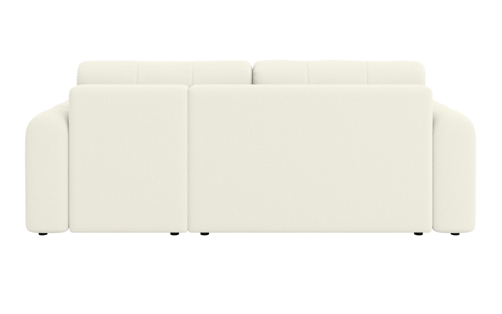 OTTO home Ecksofa »Manilla, wahlweise mit Bettfunktion, B/T/H 265/170/91 cm« L-Form mit Recamiere rechts/links bestellbar, Wellenunterfederung