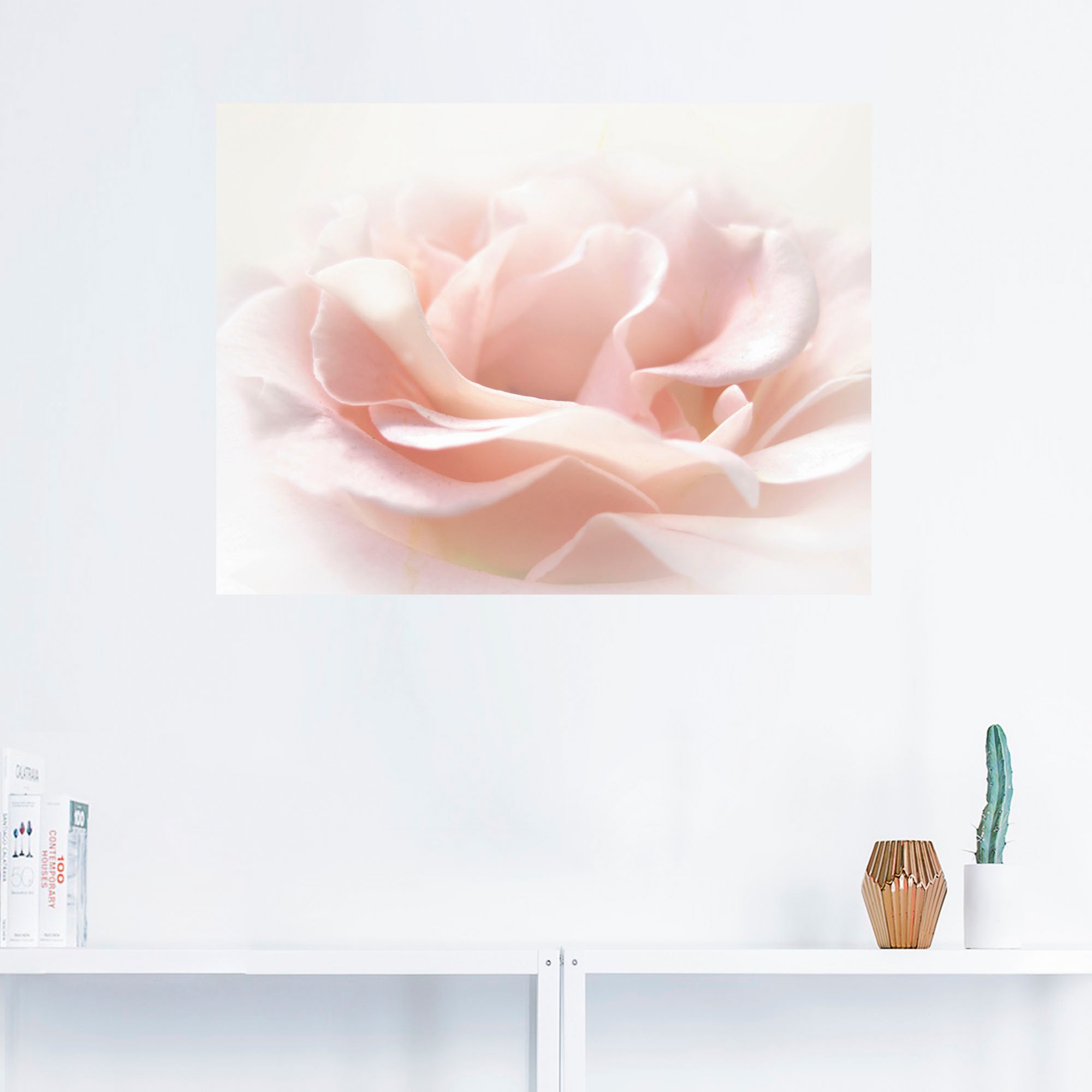 Artland Wandbild »Rose I«, Blumen, (1 St.), als Alubild, Outdoorbild, Leinwandbild, Poster, Wandaufkleber