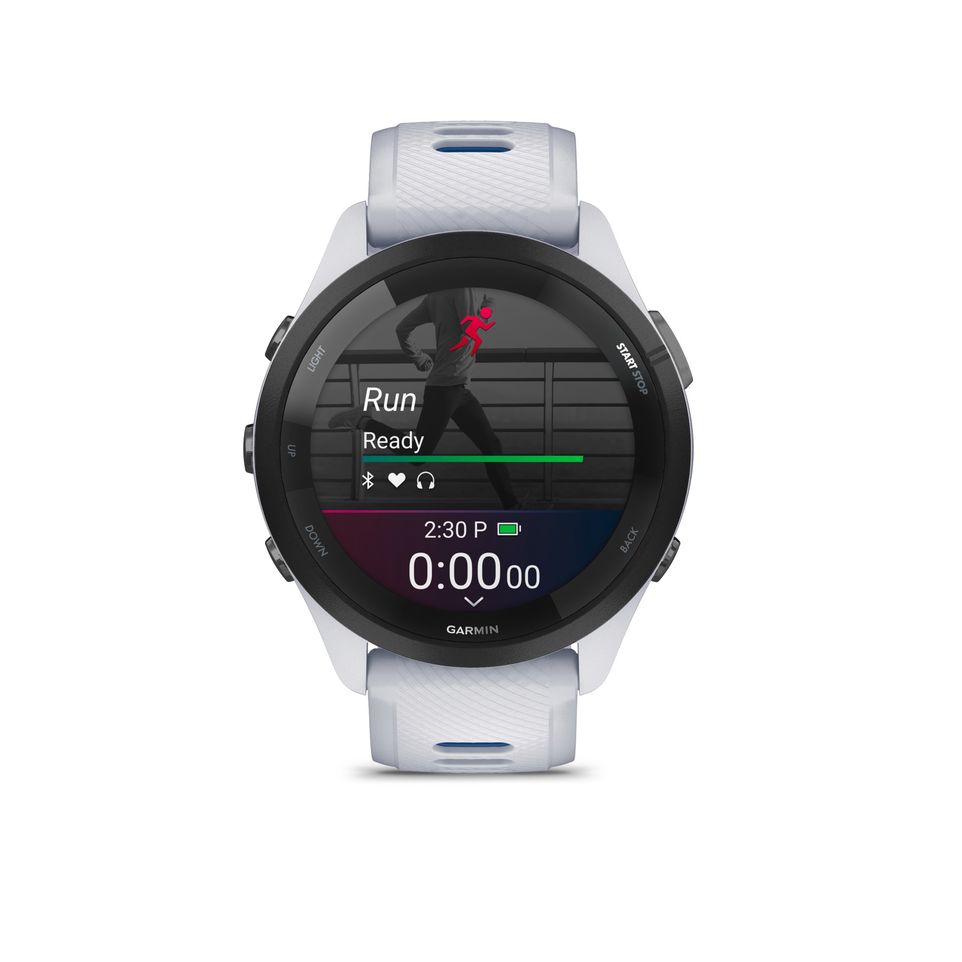 Garmin Smartwatch »FORERUNNER 265 mit Silikon-Armband 22 mm«(/ 1,3 ″)