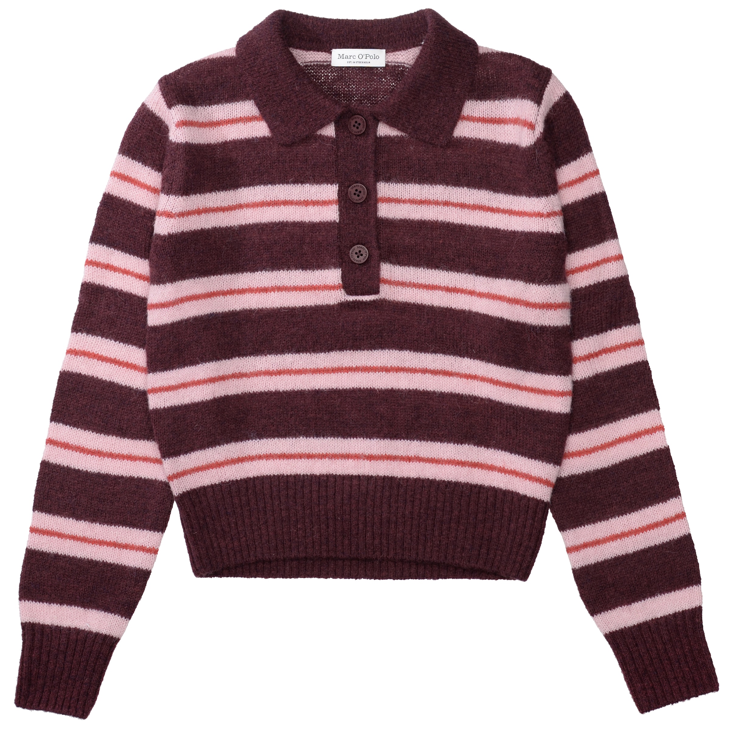 Marc O'Polo Polokragenpullover »aus weichem Garn« enthält Wollanteil