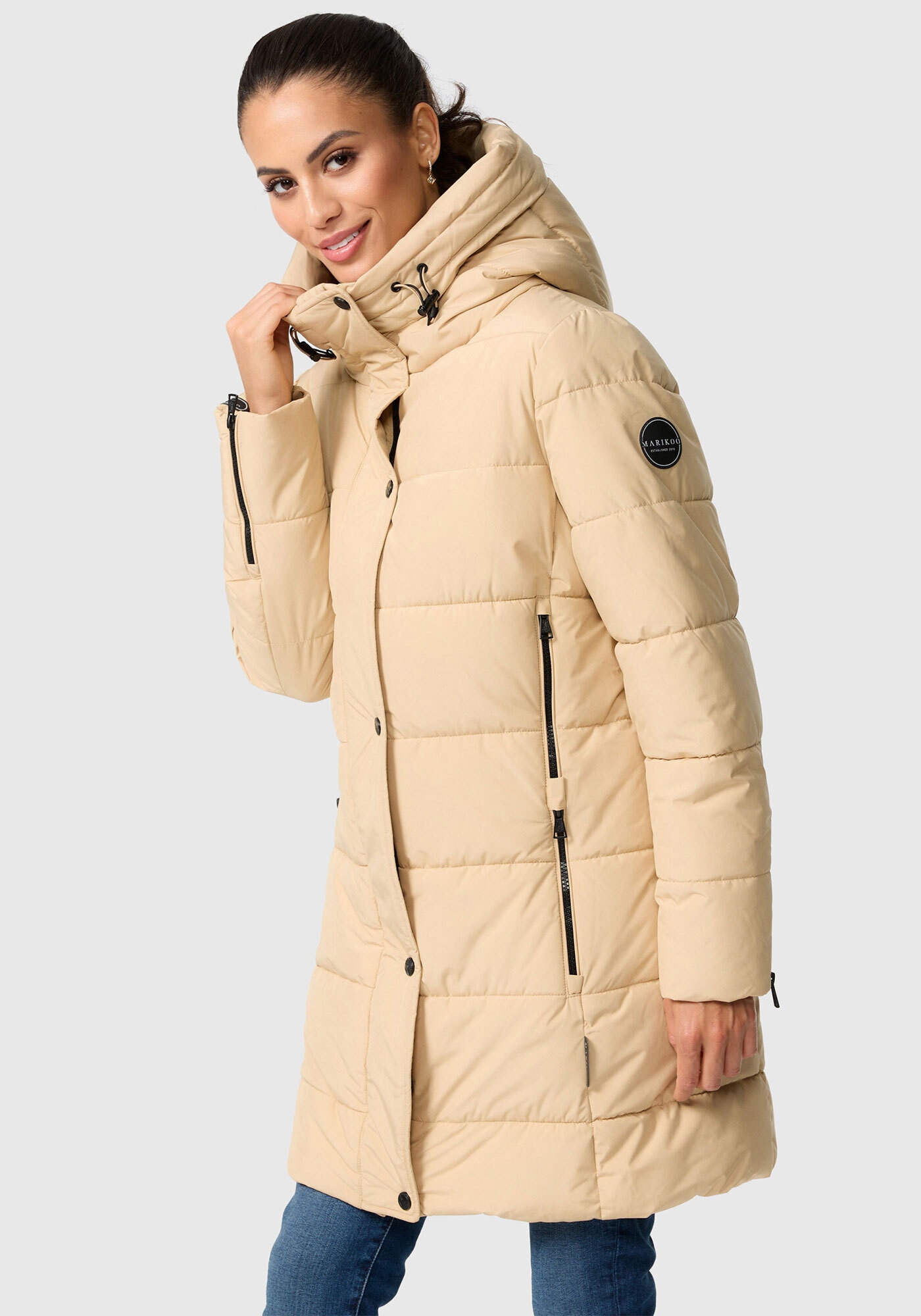 Marikoo Winterjacke »Marikoo Karumikoo XVI Damen Winterjacke B987«