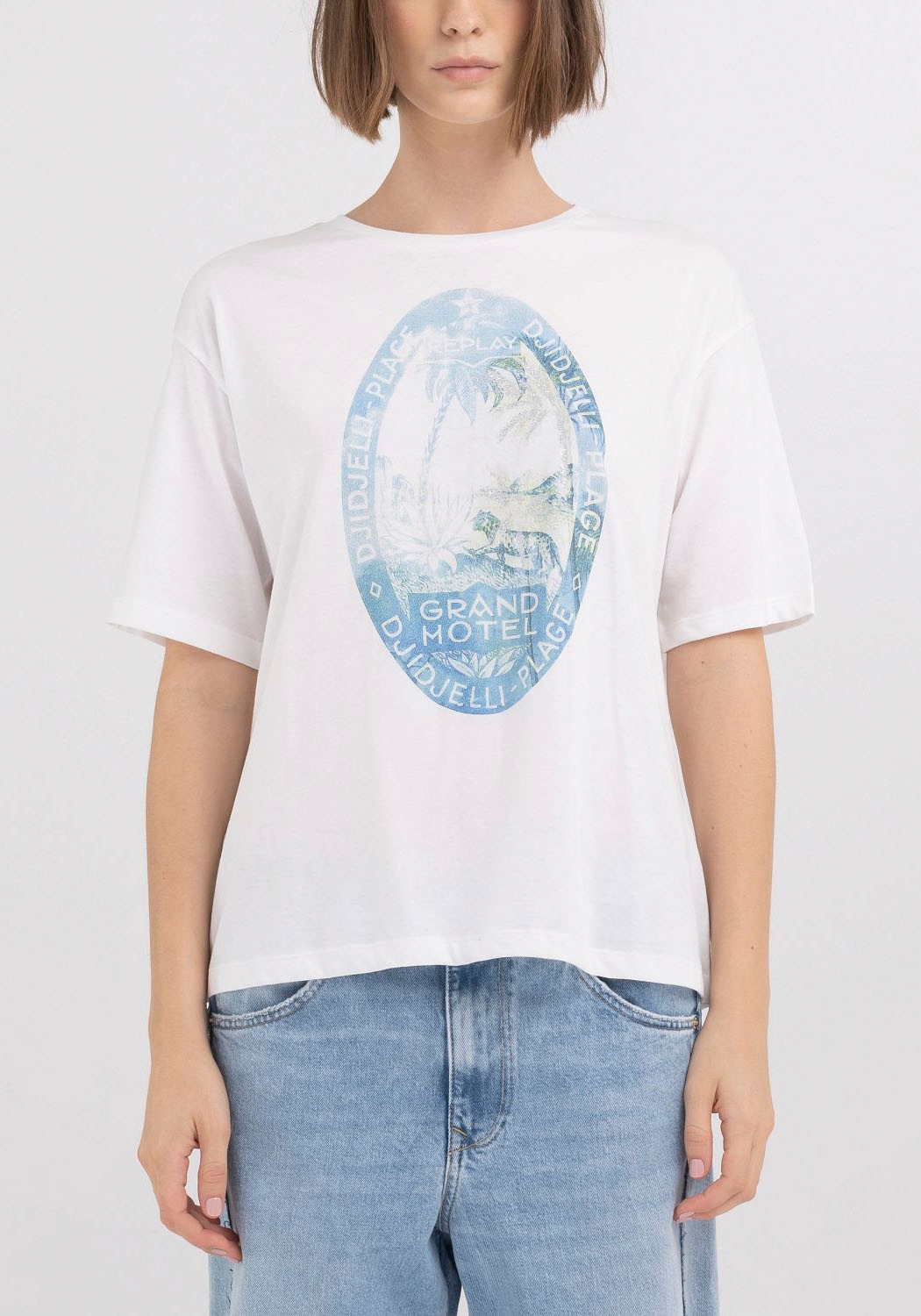 Replay Print-Shirt
