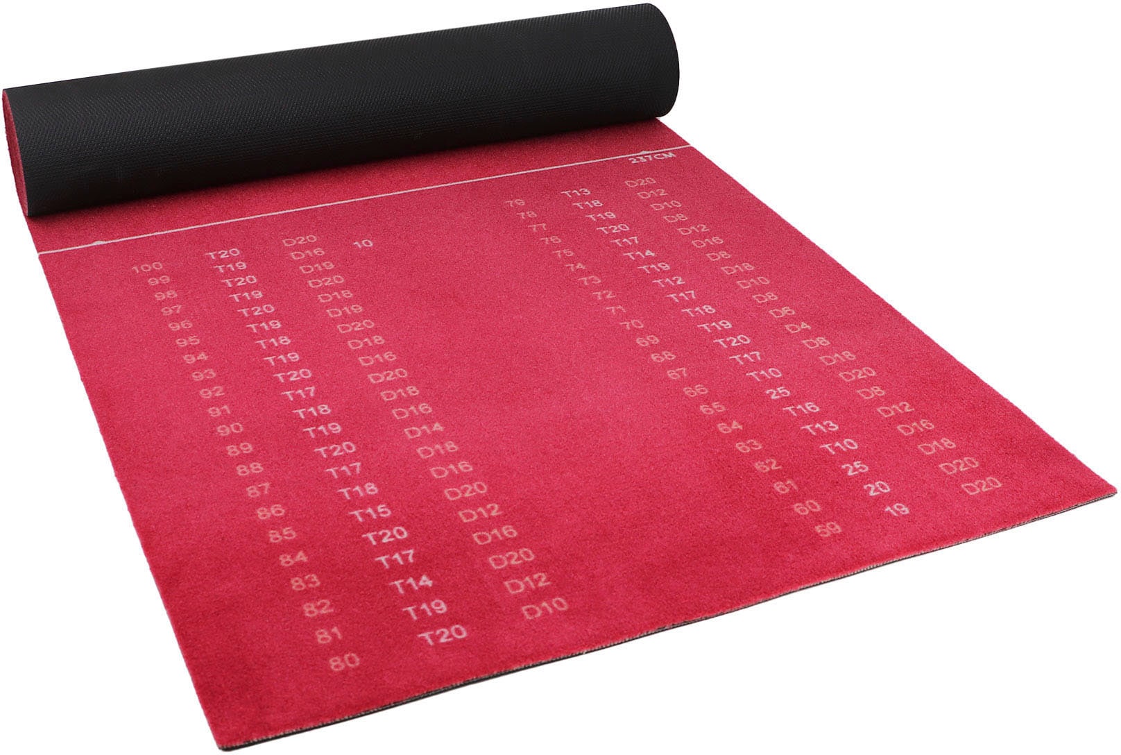 Primaflor-Ideen in Textil Läufer »Dartteppich BRISTOL«, rechteckig, 5 mm Höhe, Dartmatte mit offiziellem Spielabstand 237 cm, rutschhemmend