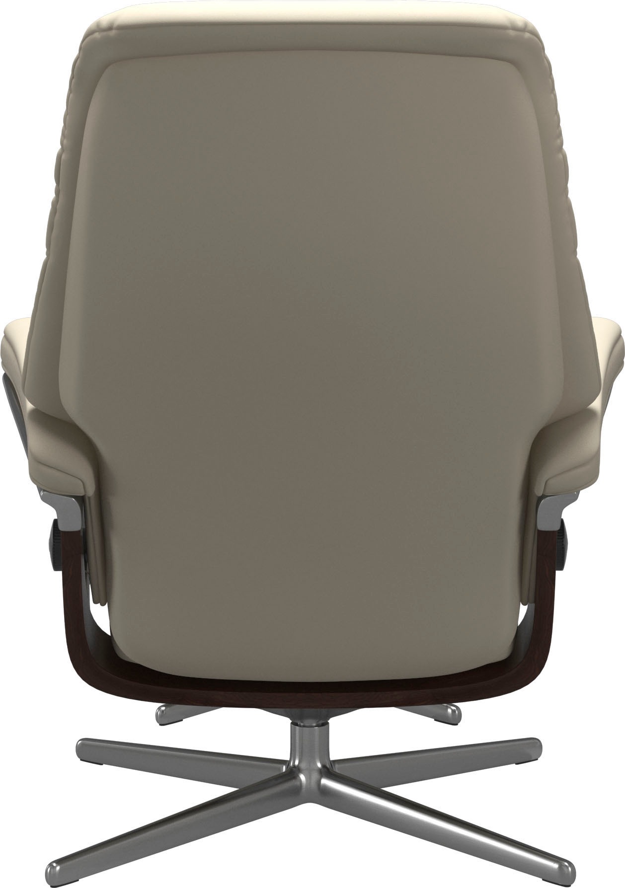 Stressless® Fußhocker »Sunrise« mit Cross Base, Größe S, M & L, Holzakzent Braun