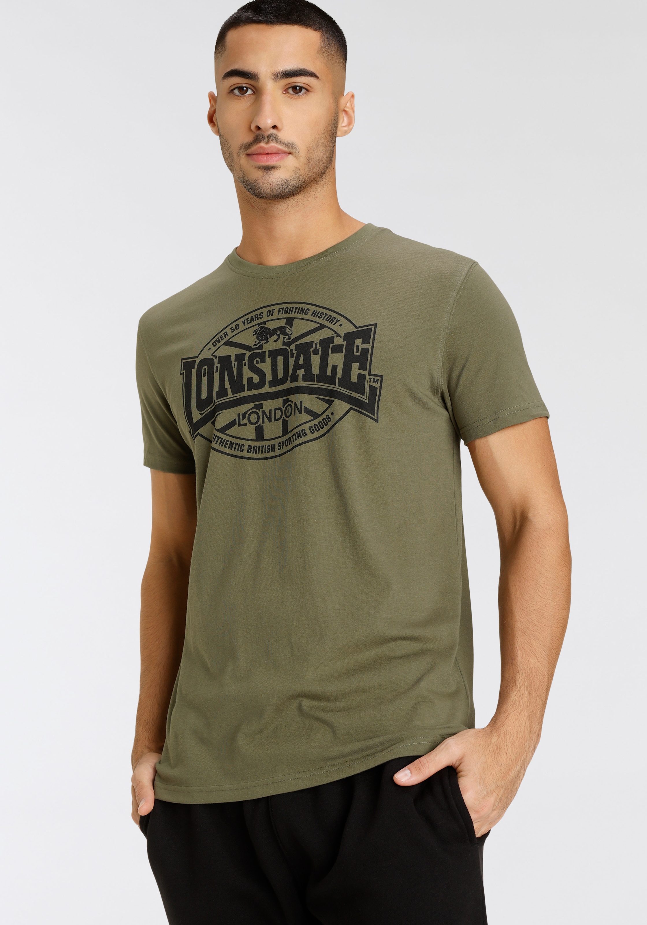 Lonsdale T-Shirt, (Packung, 2 tlg., 2er-Pack)