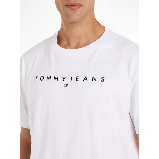 Tommy online LINEAR Jeans TEE T-Shirt EXT«, »TJM kaufen LOGO mit bei OTTO REG Markenlabel