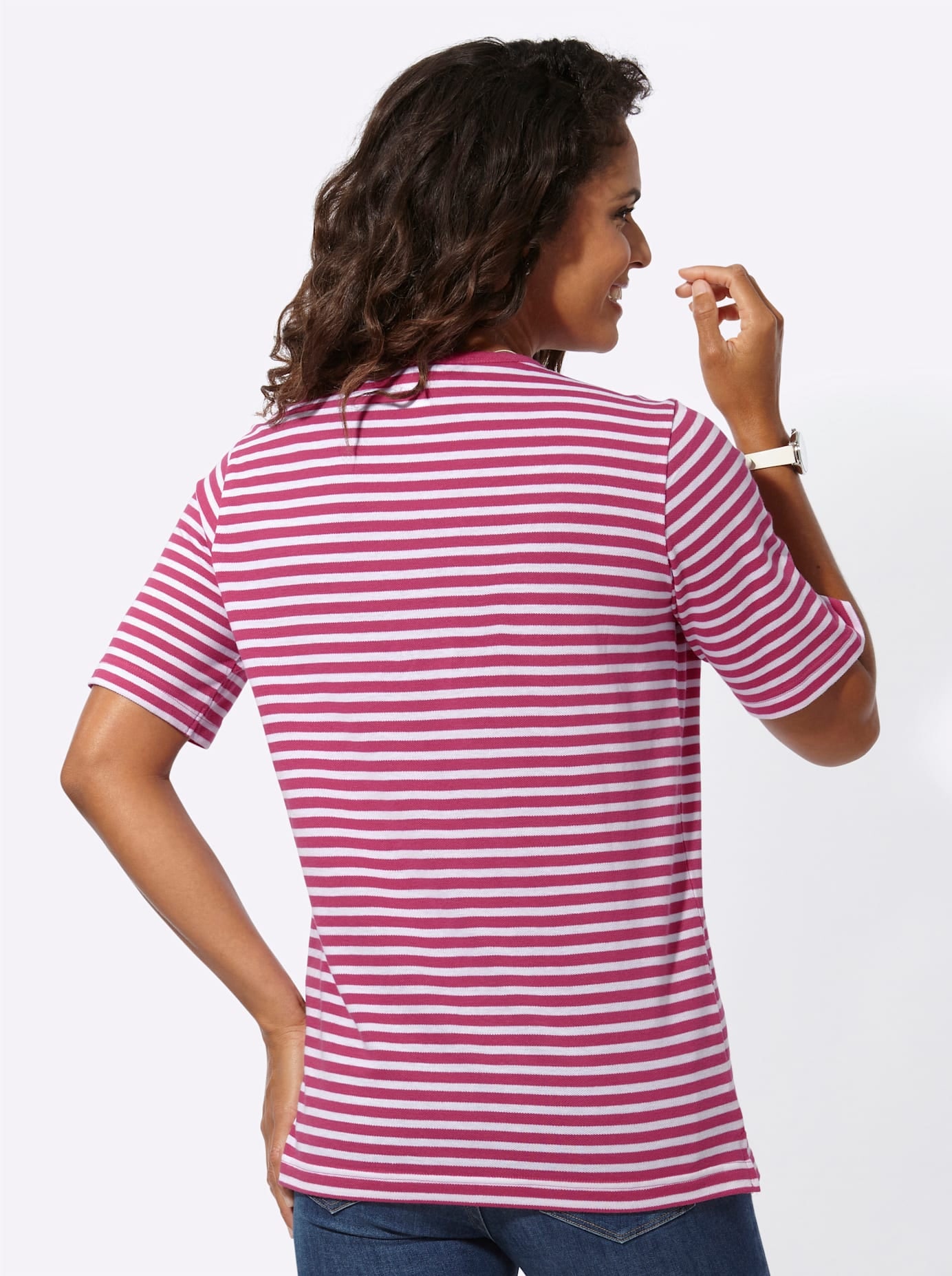 Casual Looks Kurzarmshirt »Shirt«, (1 tlg.)