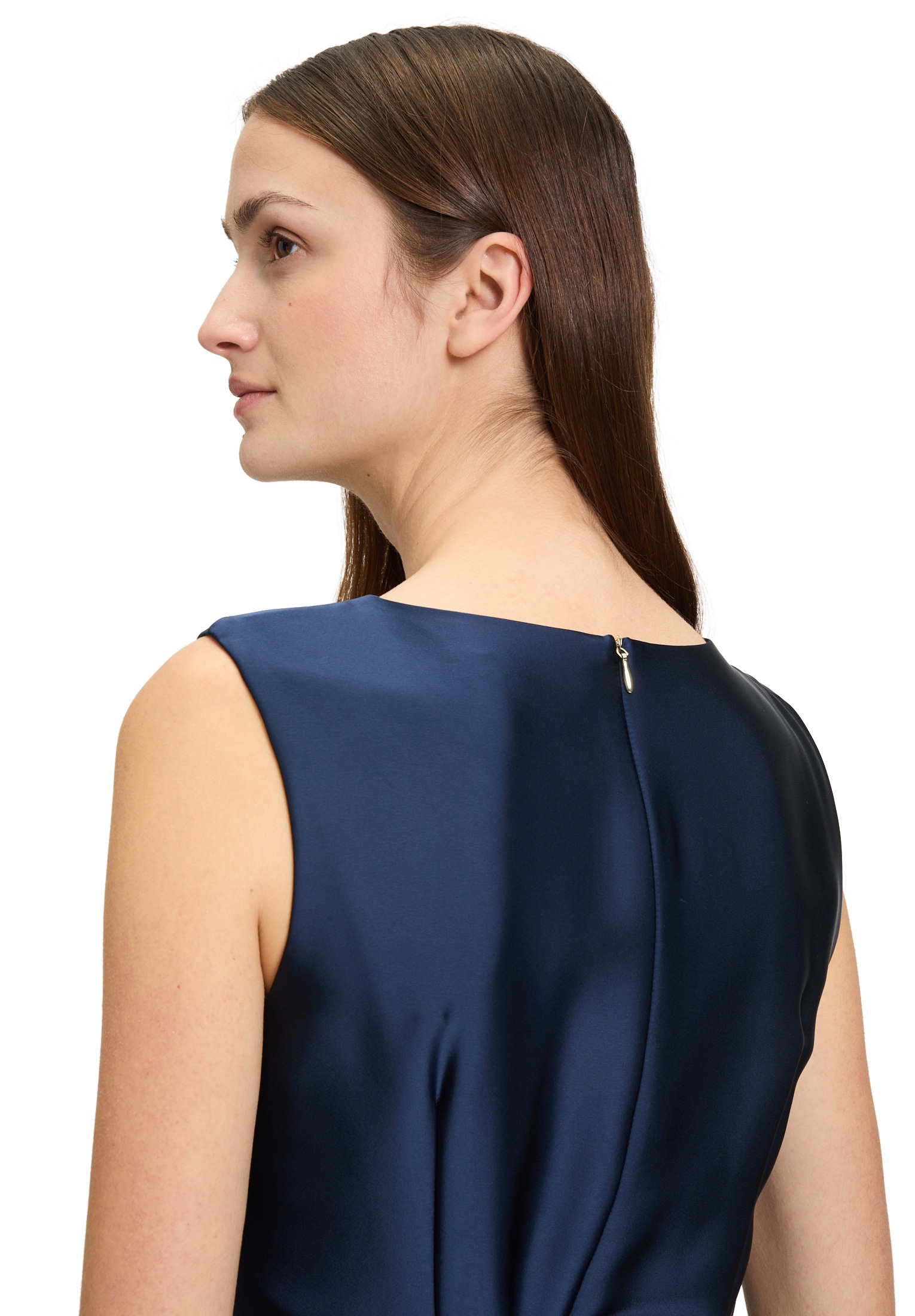 Betty&Co Chiffonkleid »Chiffonkleid mit Plissee«
