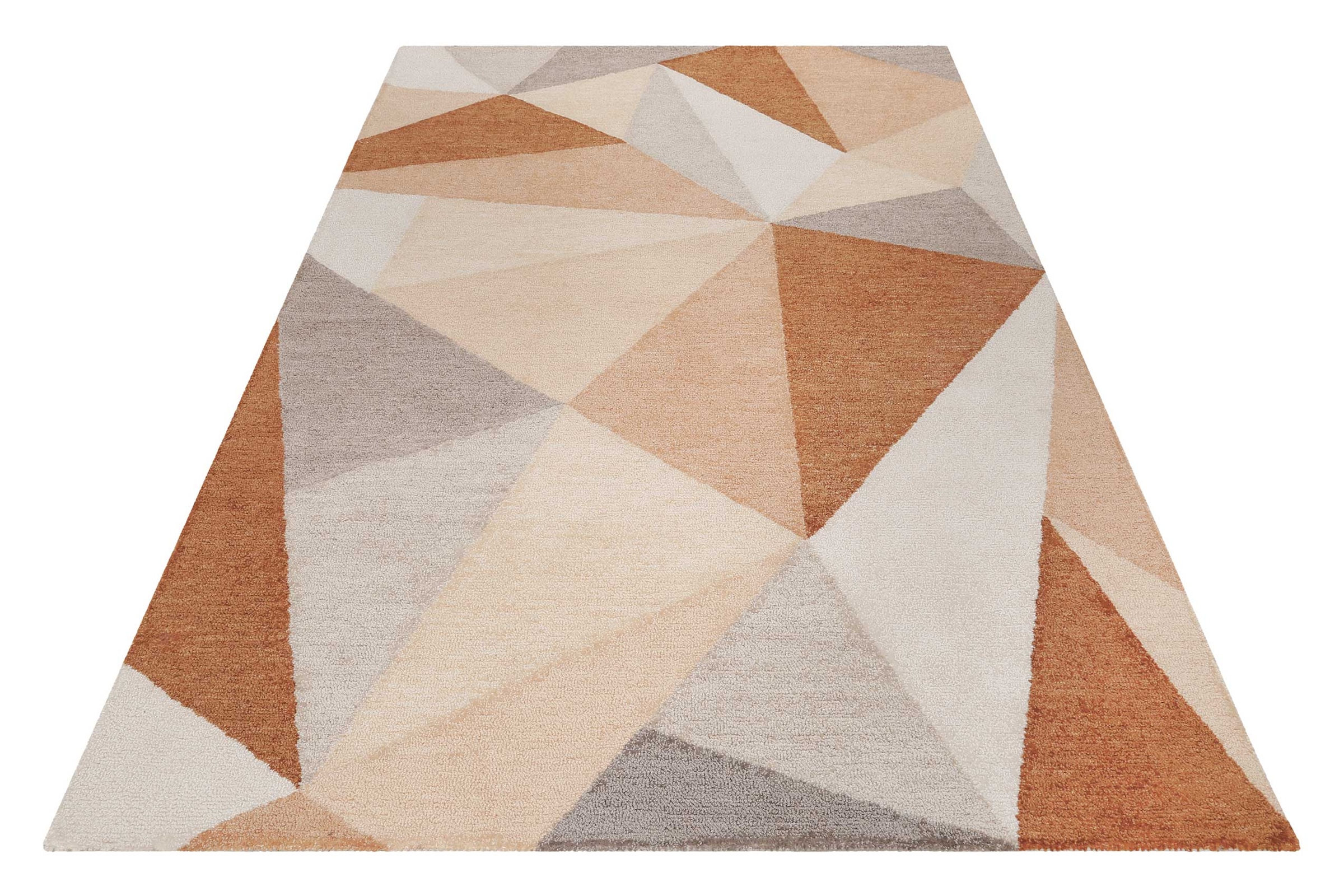 Teppich »Next Time 2.0«, rechteckig, modern, handgefertigt, geometrisches Design für...