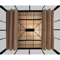 KONIFERA Pavillon »Antigua«, (Set), BxT: 300x365 cm, inkl. Sonnensegel