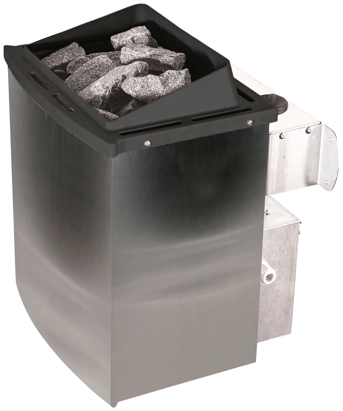 Karibu Sauna »Mia (Fronteinstieg)« Ofen 9 kW integr. Strg