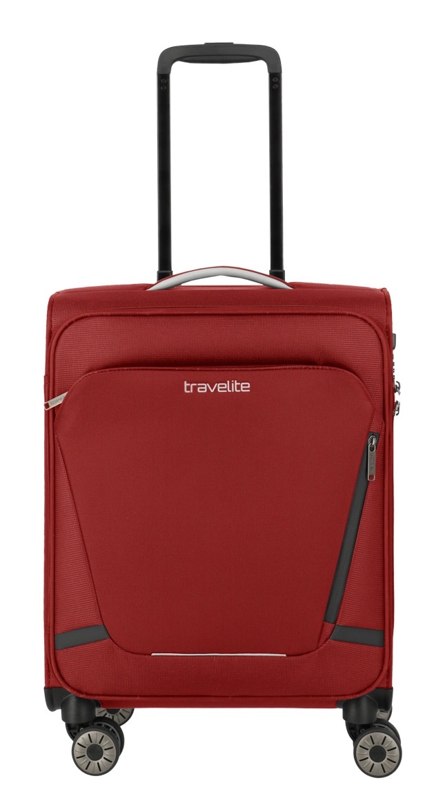 travelite Handgepäck-Trolley »JETPACK Multi Light 4 Cabin, konzipiert für Condor & Ryanair« 37 l 4 Rollen Weichgepäck-Koffer Handgepäck für die meisten gängigen Airlines