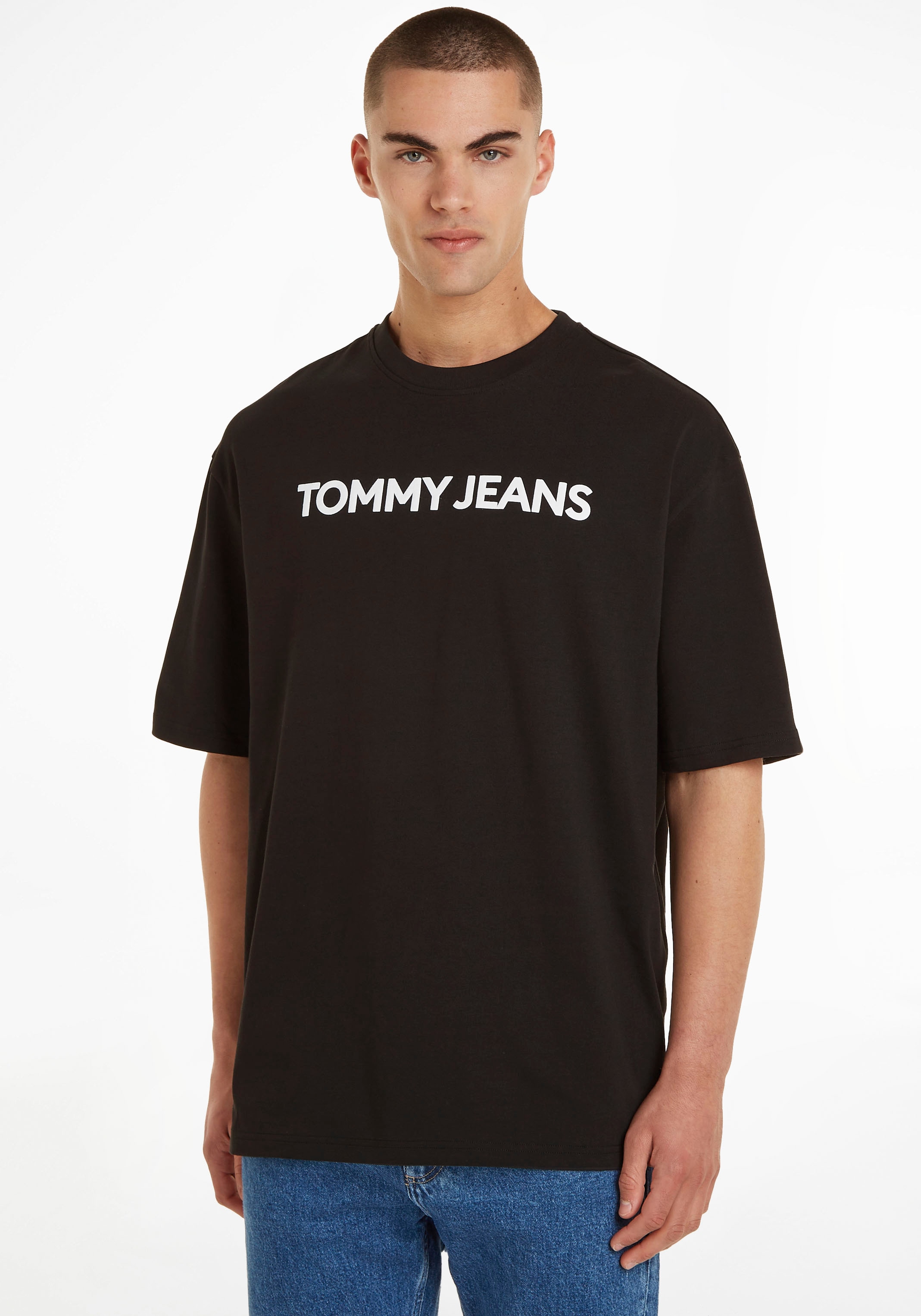 T-Shirt »TJM OVZ BOLD CLASSICS TEE EXT«, mit Tommy Jeans Schriftzug