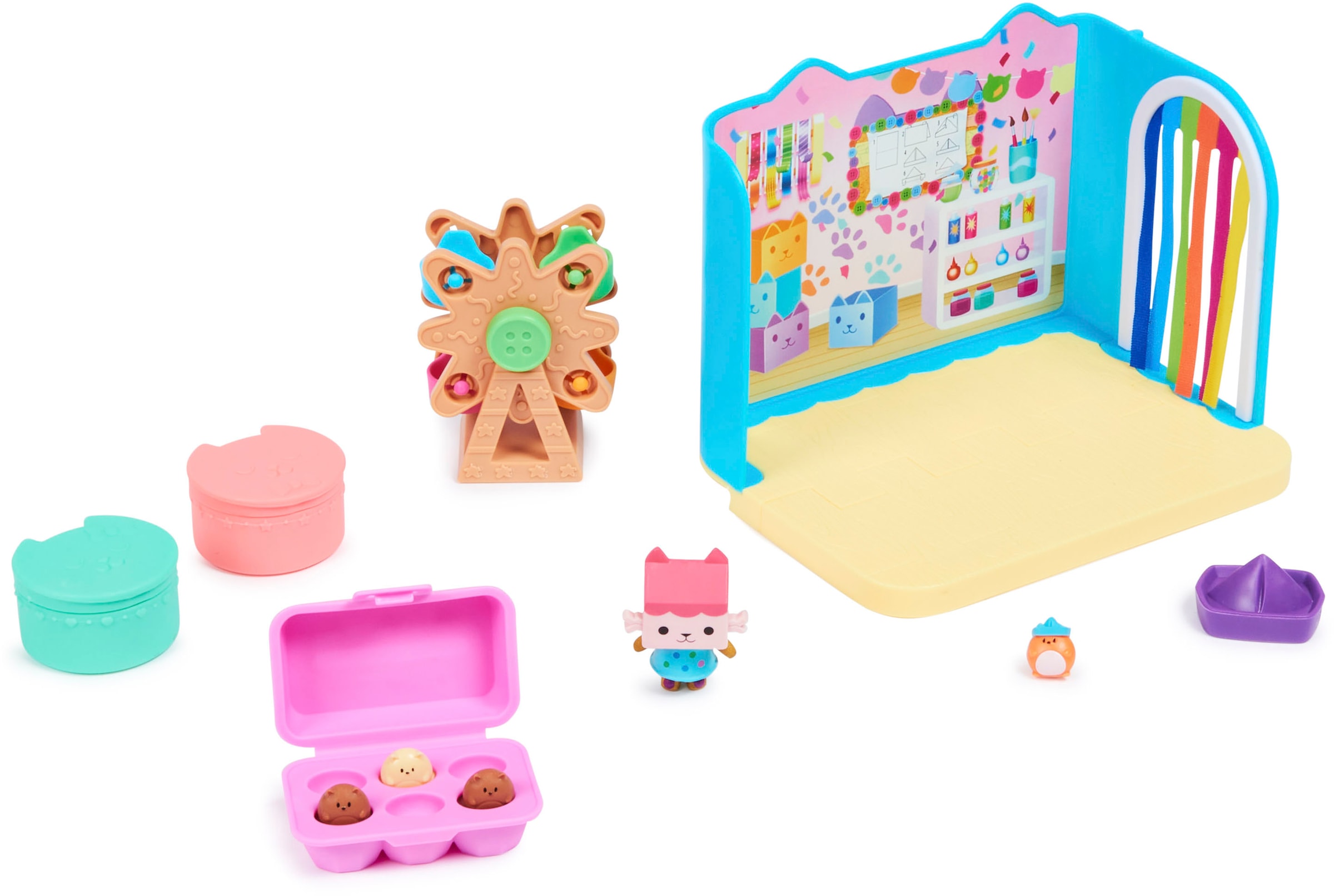 Spin Master Spielwelt »Gabby's Dollhouse – Deluxe Room – Baby Box' Bastelzimmer«