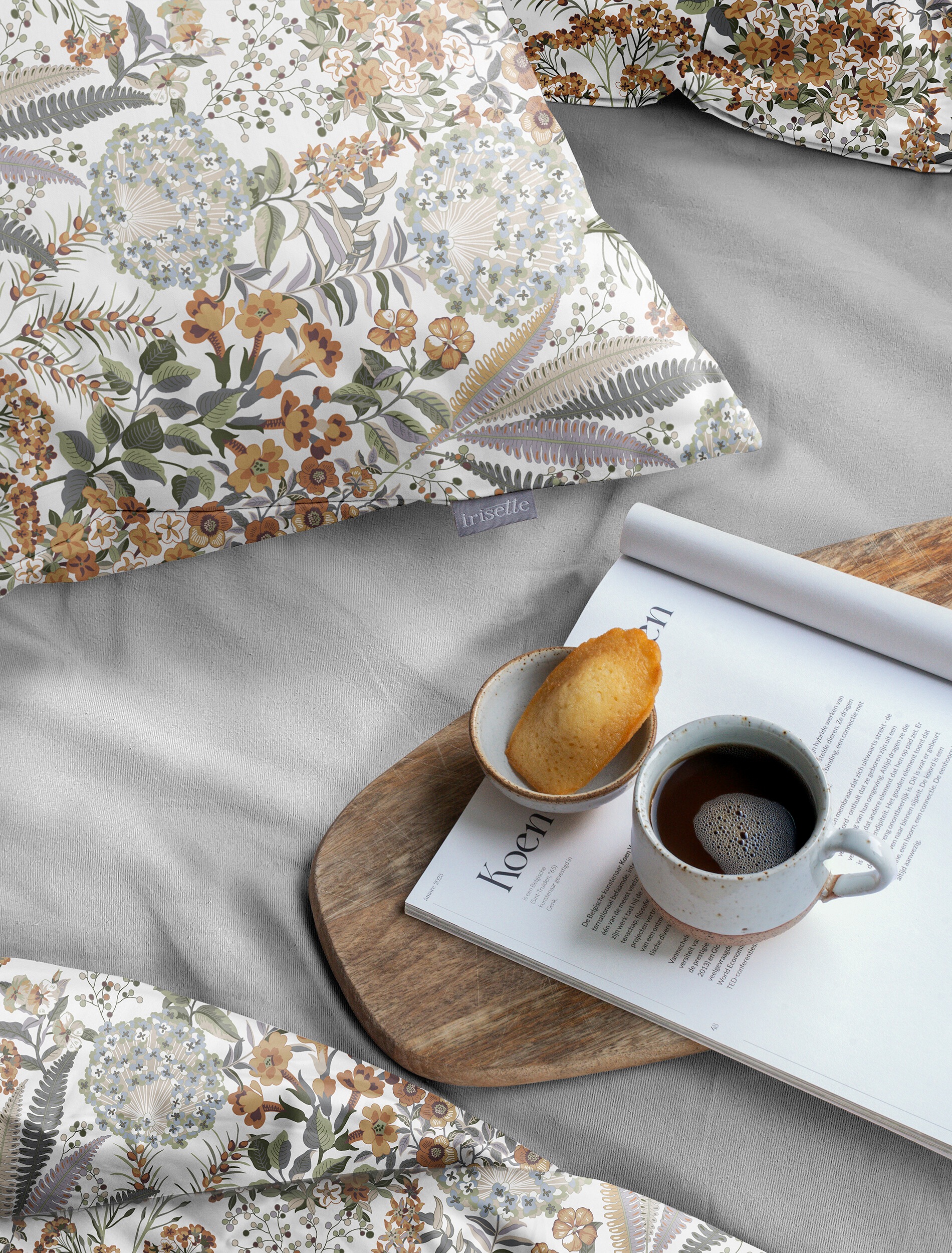 Irisette Bettwäsche »Wave 8673« 2 anschmiegsam und atmungsaktiv, Ganzjahresqualität