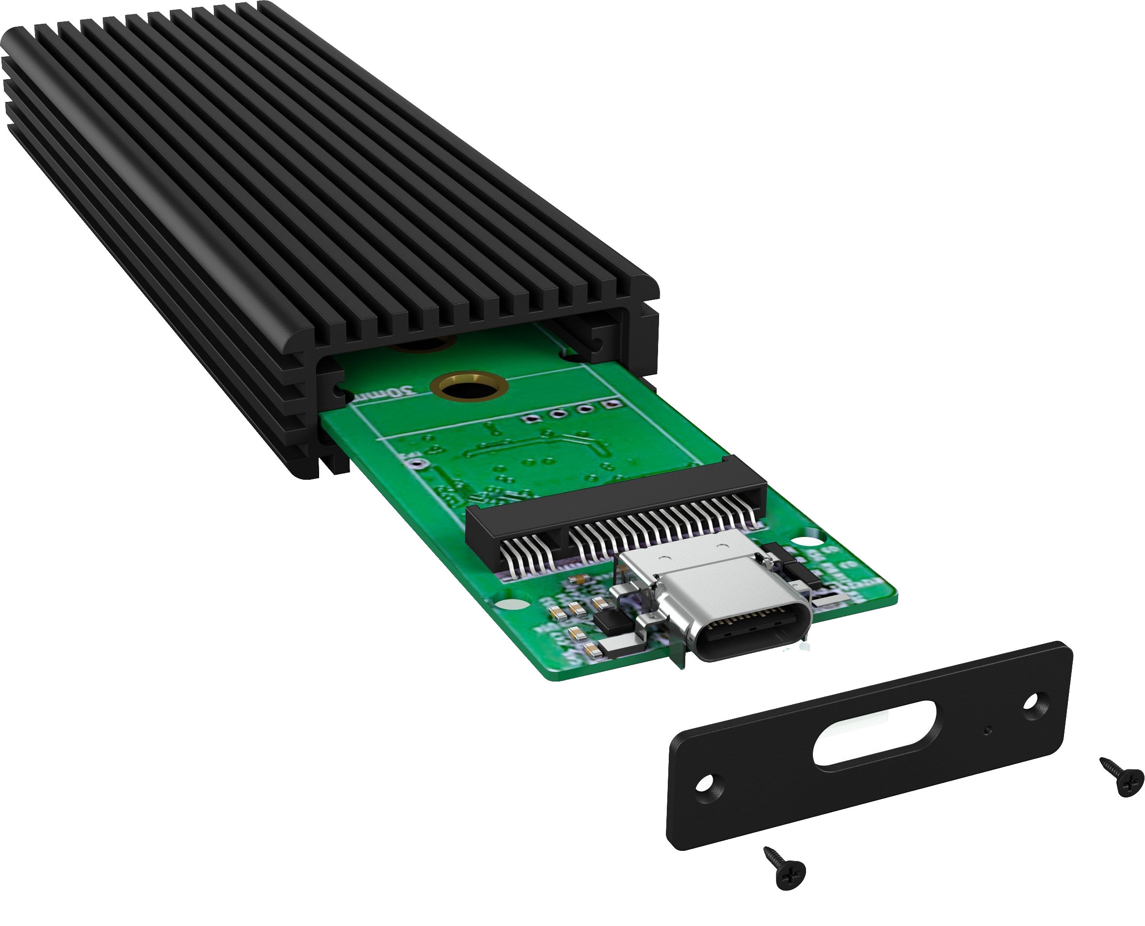 ICY BOX Festplatten-Gehäuse »ICY BOX Externes Type-C Gehäuse M.2 NVME SSD«