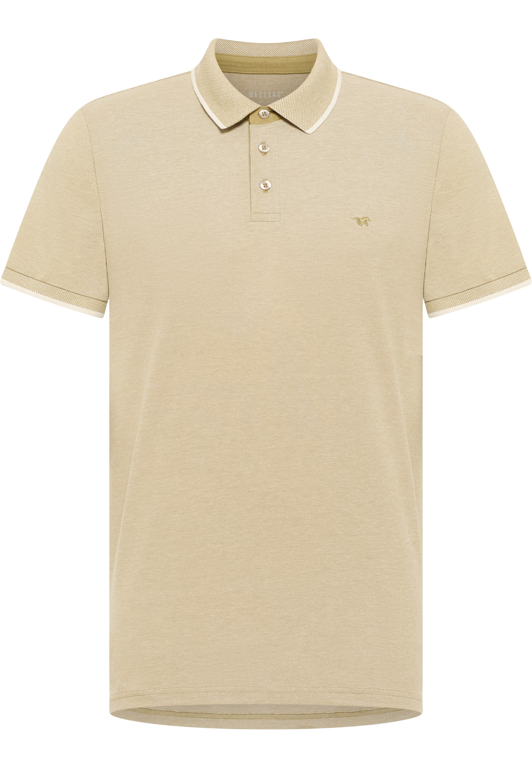 MUSTANG Poloshirt »MUPalco« Piqué Qualität