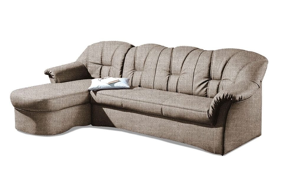 DOMO collection Ecksofa Papenburg L-Form, in großer Farbvielfalt, wahlweise mit Bettfunktion