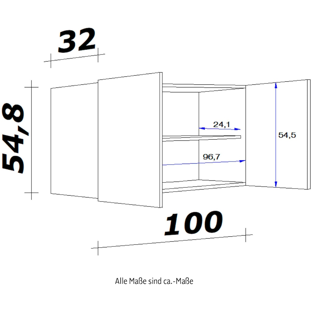 Flex-Well Hängeschrank »Vintea«