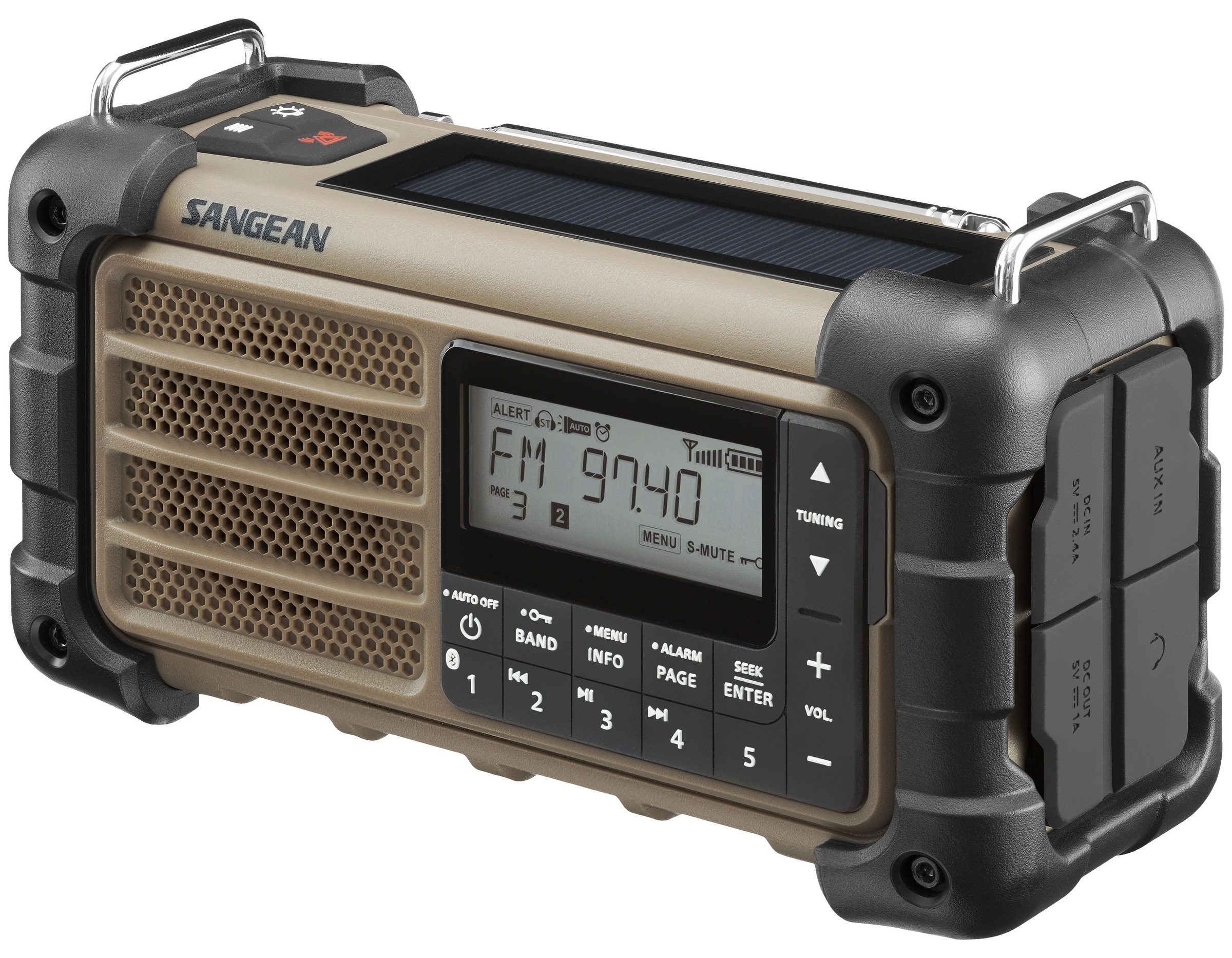 Sangean Notfallradio »MMR-99« (Bluetooth AM-Tuner | FM-Tuner mit RDS ) Multi-Powered Digital Tuning Emergency