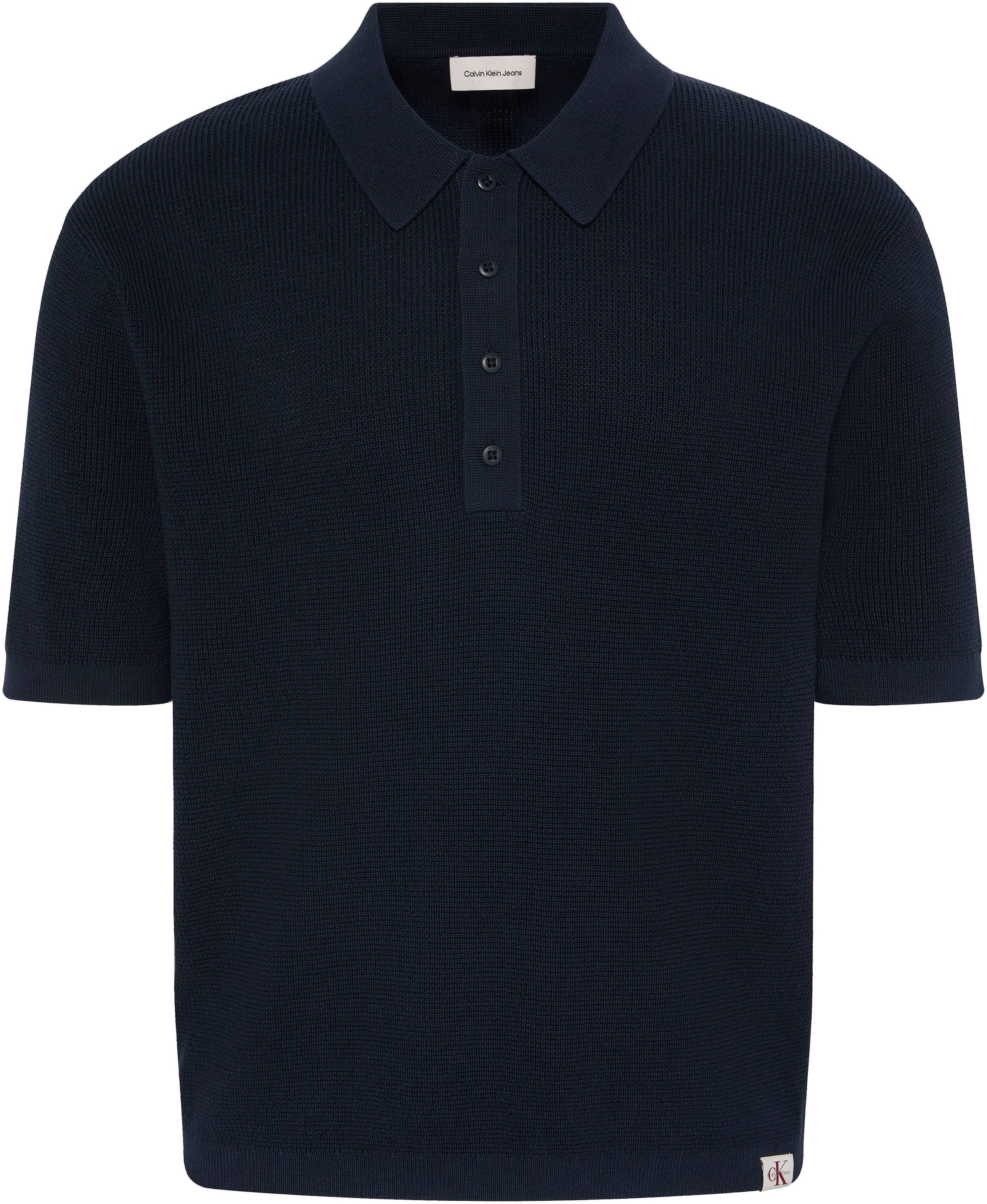 Calvin Klein Jeans Polokragenpullover Regular fit mit Polokragen