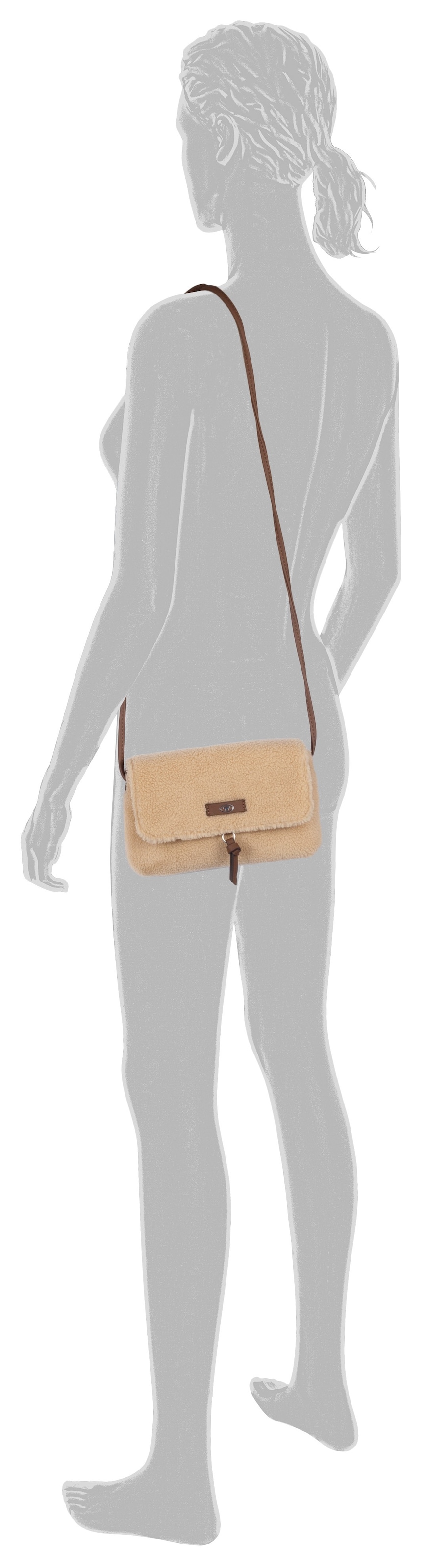 TOM TAILOR Mini Bag »Luzy Flap bag XS no zip«, im modischen Design