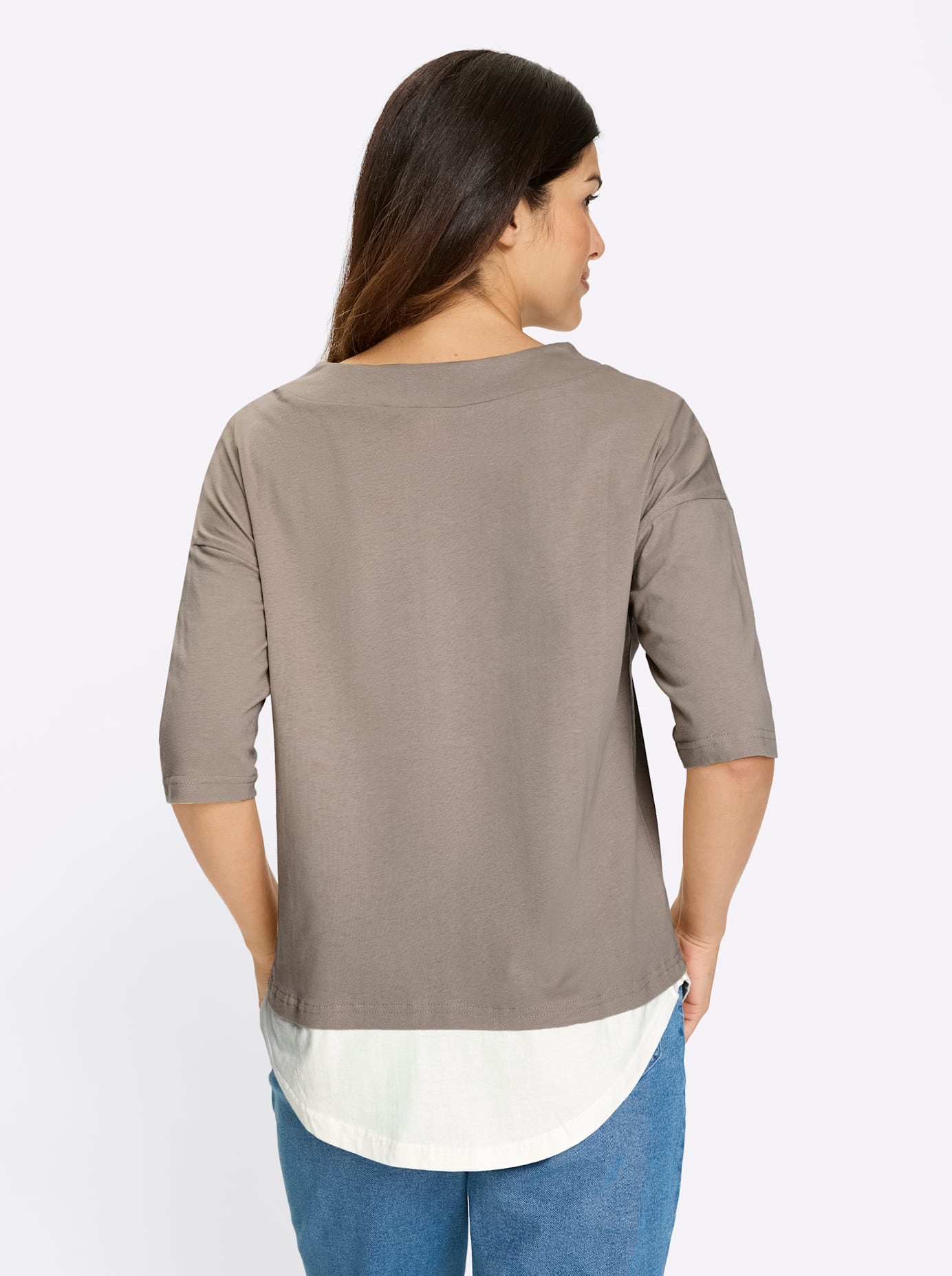 Classic Basics Kurzarmshirt »2-in-1-Shirt« 1 tlg.