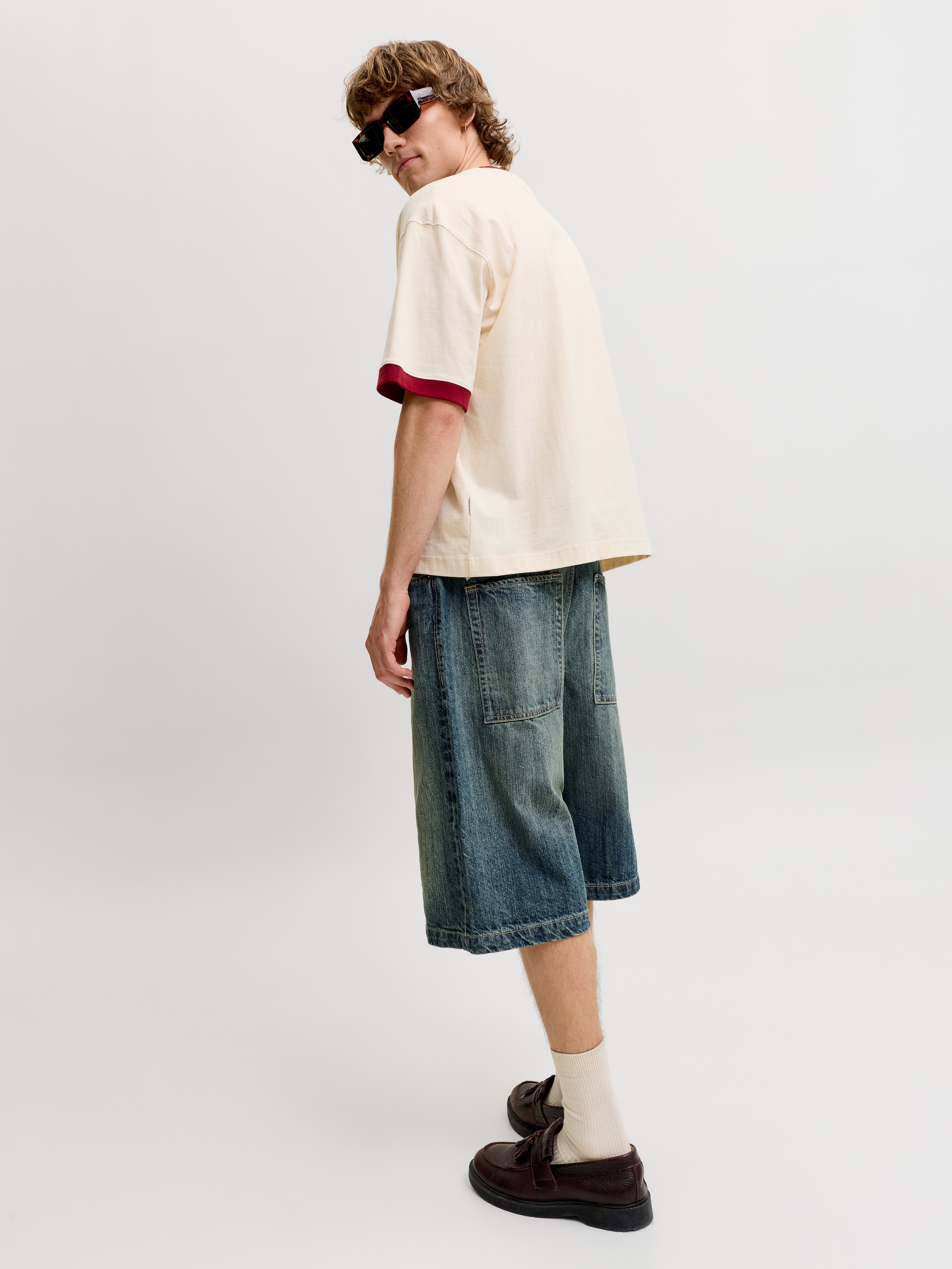 Jack & Jones Shorts »JJIRON JJELI SHORTS AT 188 LN«  Baumwolle