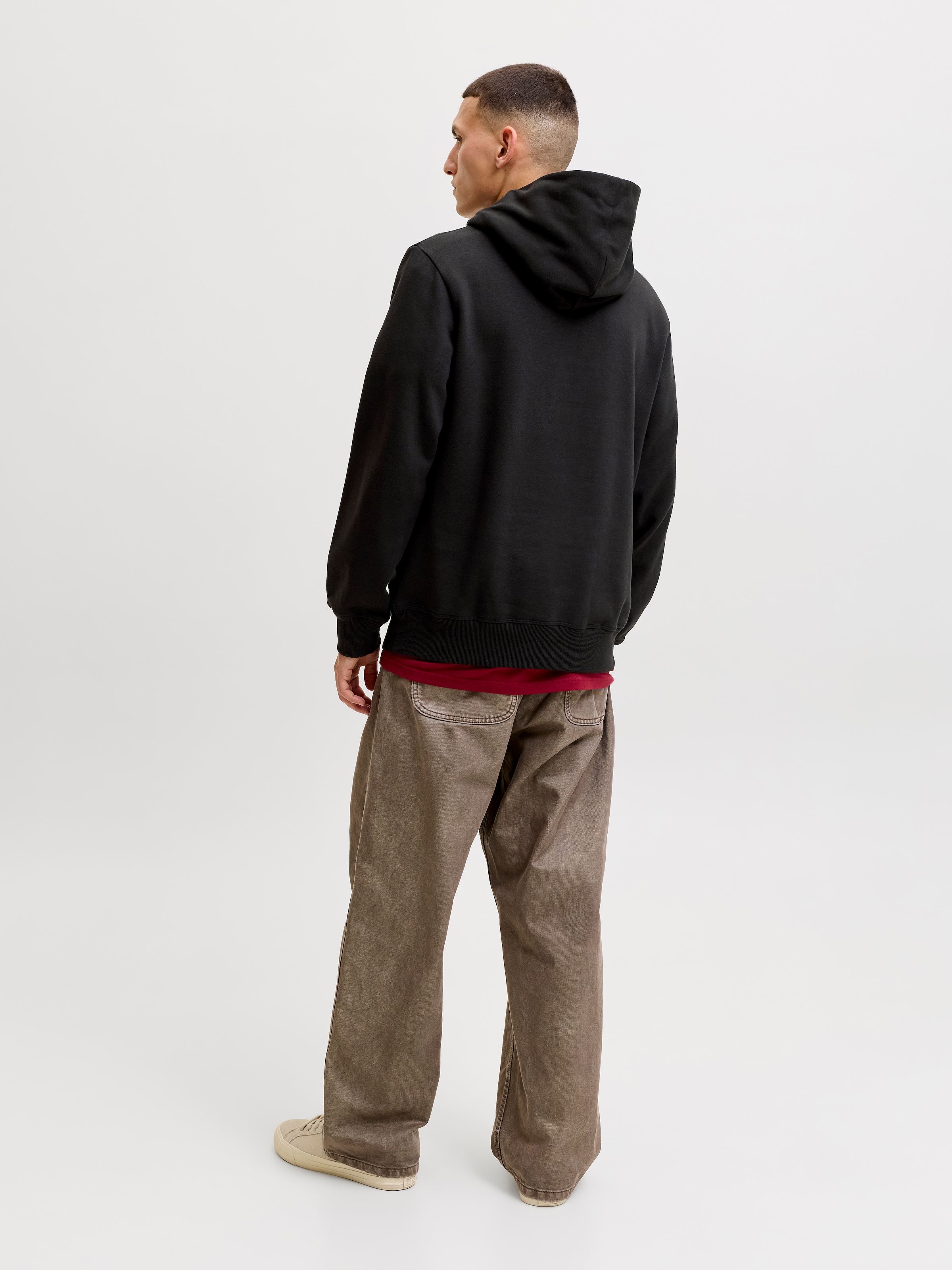 Jack & Jones Kapuzensweatshirt »JORFREDERIKSBERG GRAPHIC BOX SWEAT HOOD«, Baumwollmischung, regular fit
