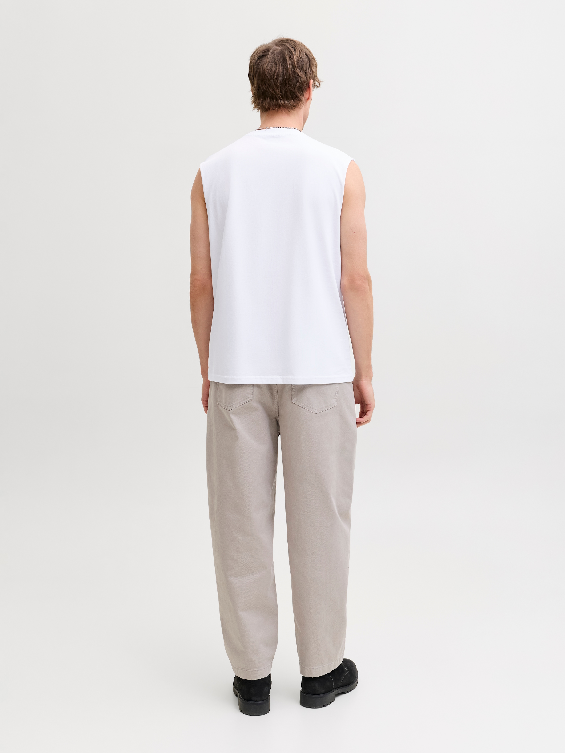 Jack & Jones Muscleshirt »JJESOHO SLEEVELESS TEE SN« mit Logobranding