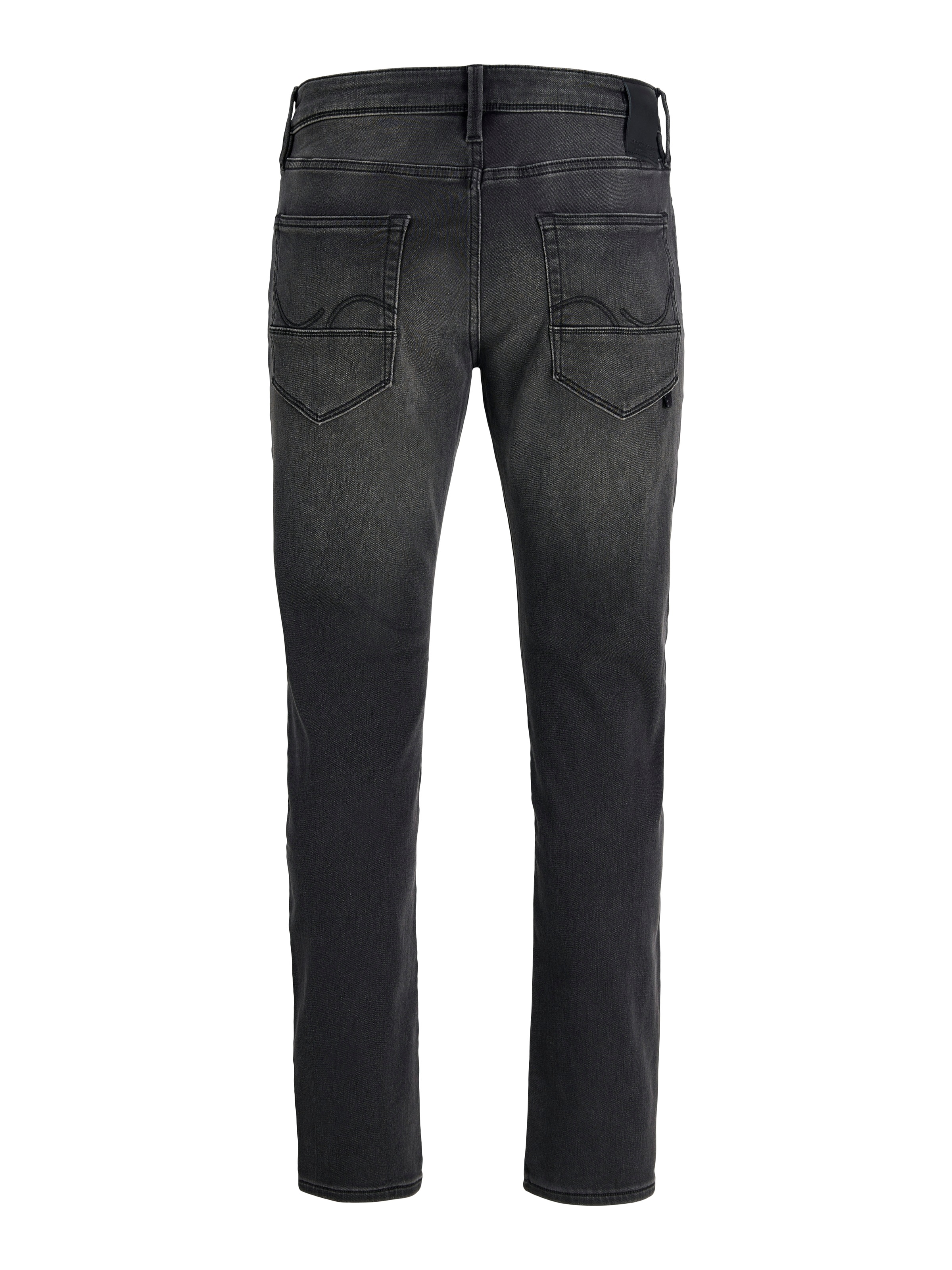 Jack & Jones Tapered-fit-Jeans »JJIMIKE mit Stretch, Used-Look und bequemer Passform« mit Abriebeffekten