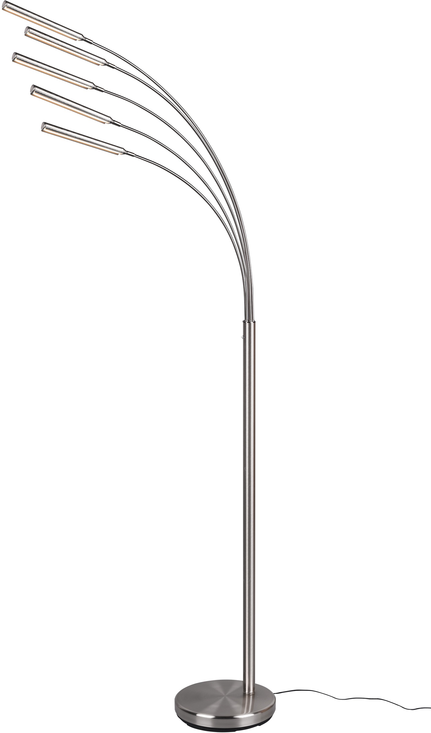 TRIO Leuchten LED Stehlampe »Reed«, LED-Modul, Warmweiß, Schalter,Switch Dimmer,Memory Funktion