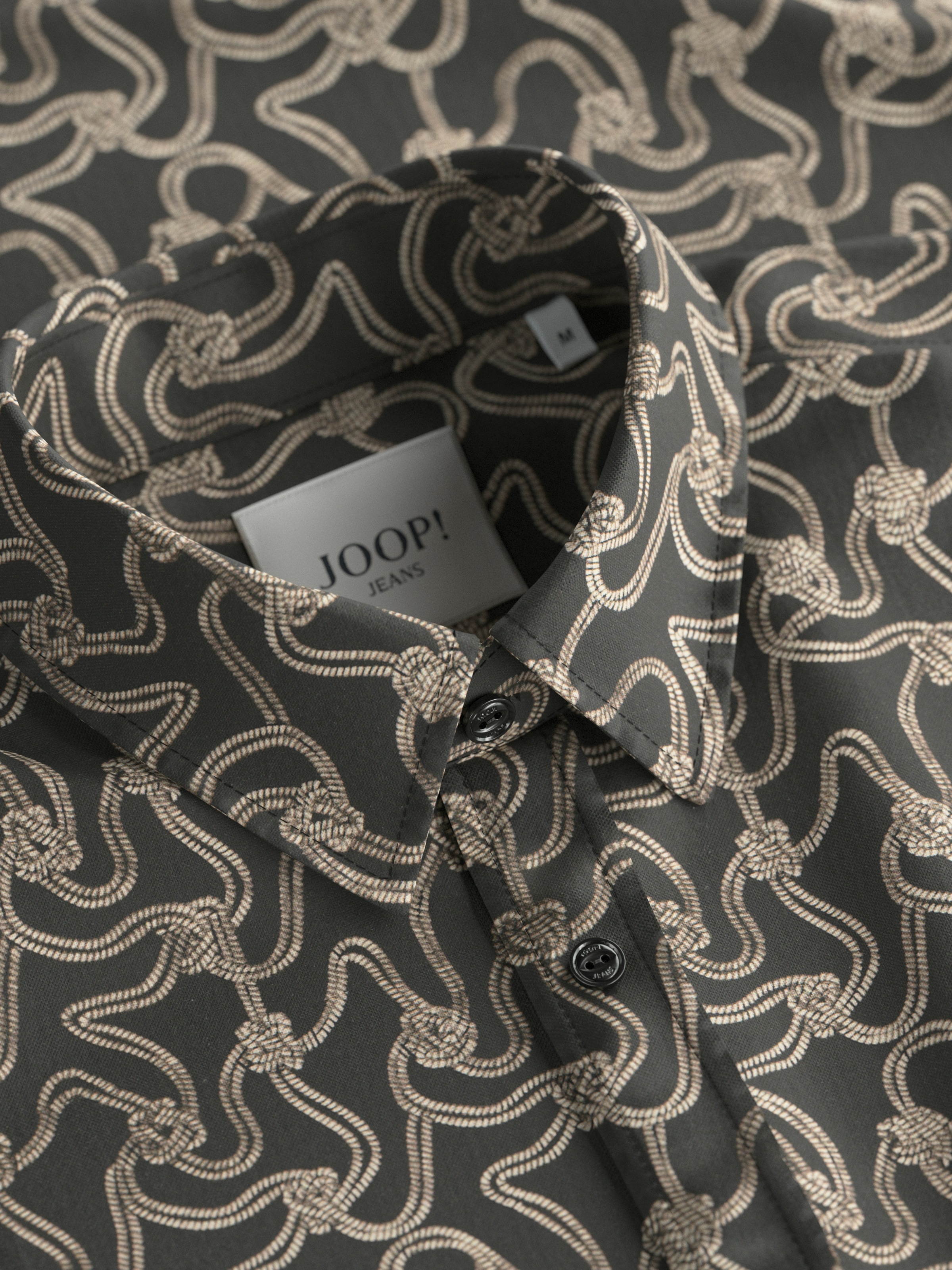 Joop Jeans Langarmhemd »Hanson3«, Mit Rundhalsausschnitt