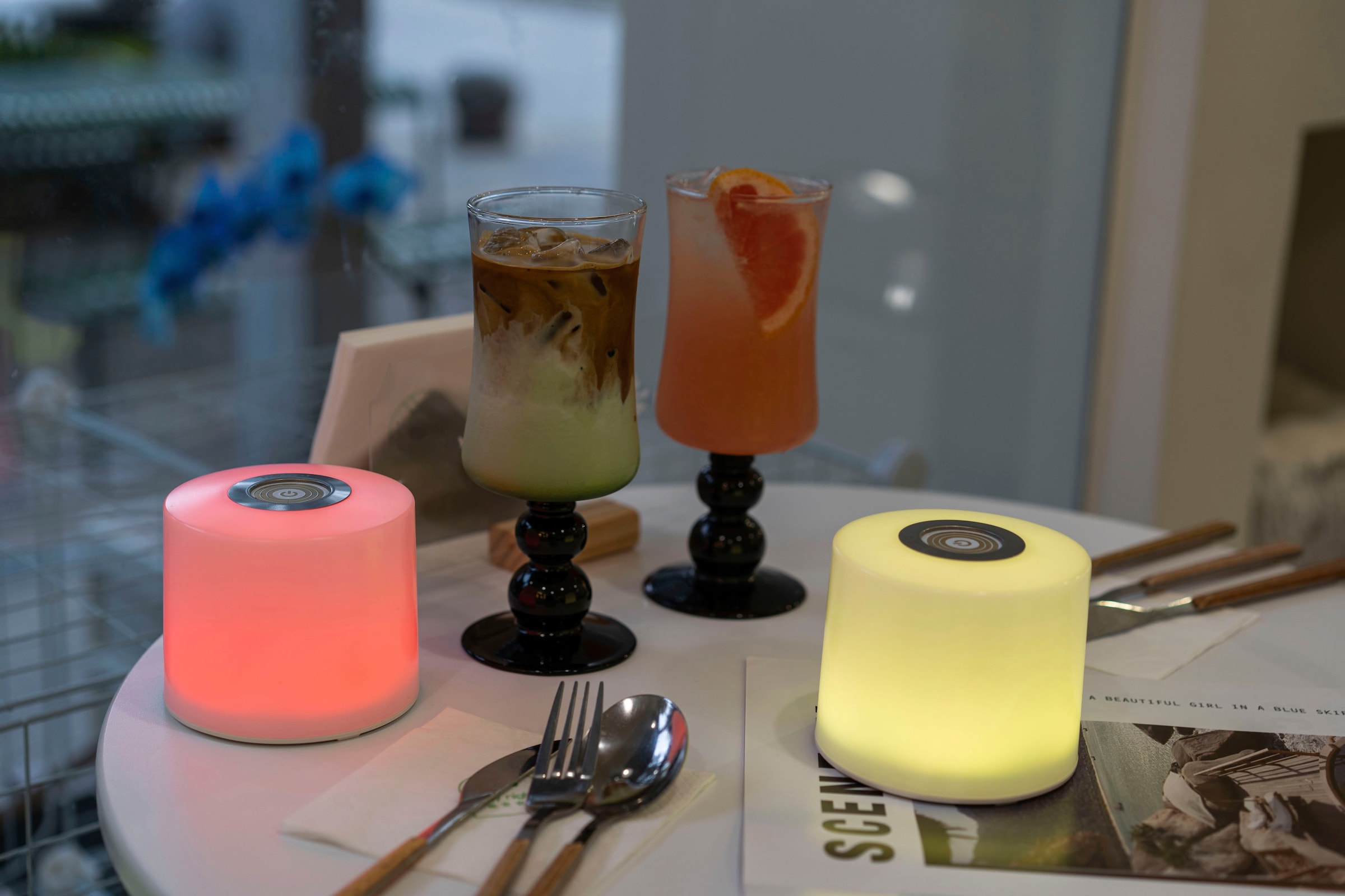 1 LED-Leuchte Smarte Smart-Home LUTEC online Tischleuchte »NOMA«, flammig-flammig, OTTO bei