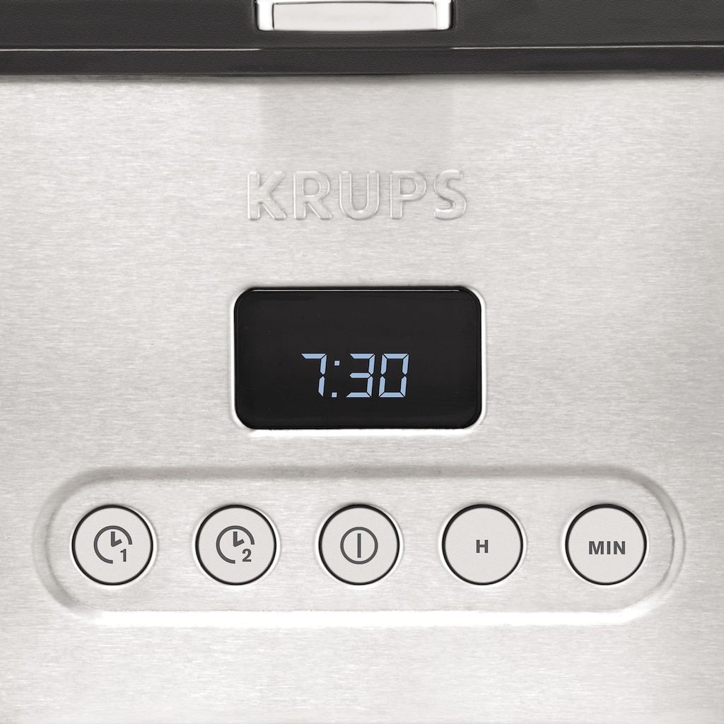 Krups Filterkaffeemaschine »KM442D«, 1,25 l Kaffeekanne, Papierfilter, 1x4