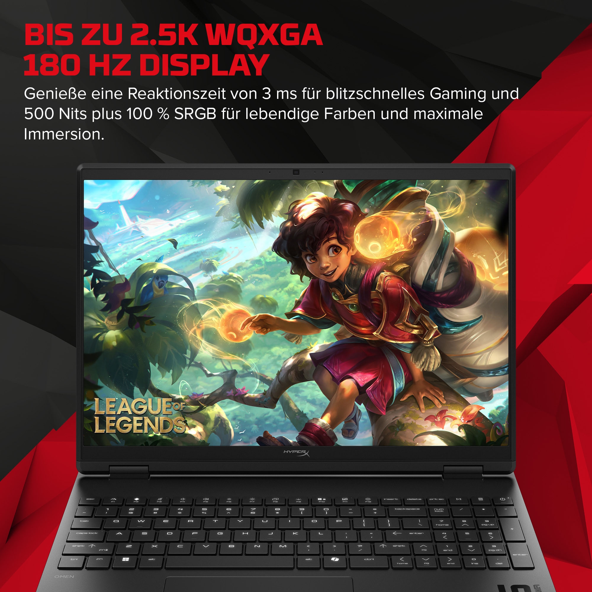 HP Gaming-Notebook »15-gb0071ng« 38,8 cm / 15,3 ″ AMD Ryzen 7 GeForce RTX 5070 512 GB SSD
