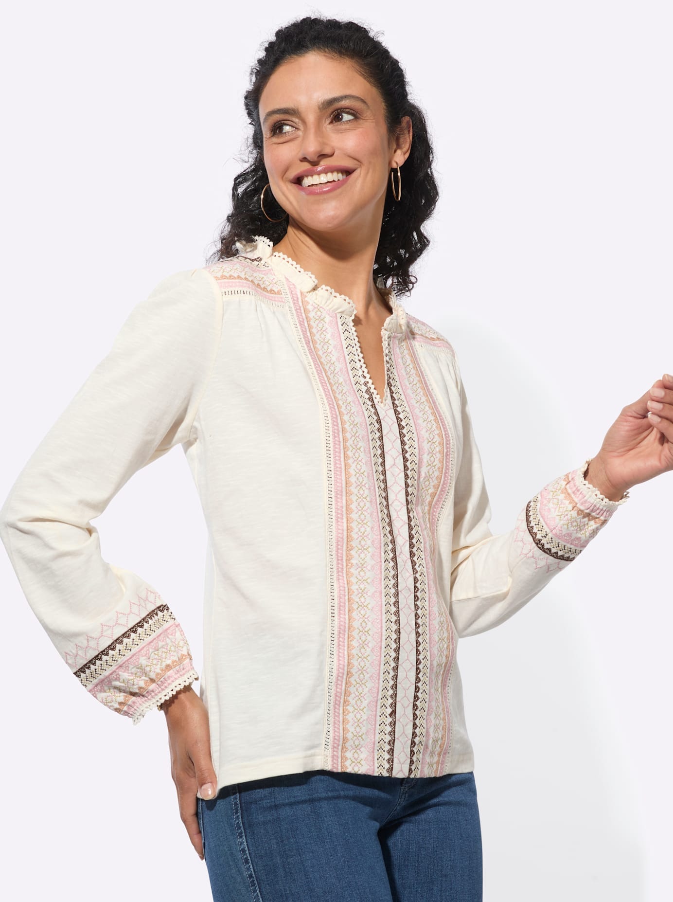 Inspirationen Langarmshirt »Langarm-Shirt« 1