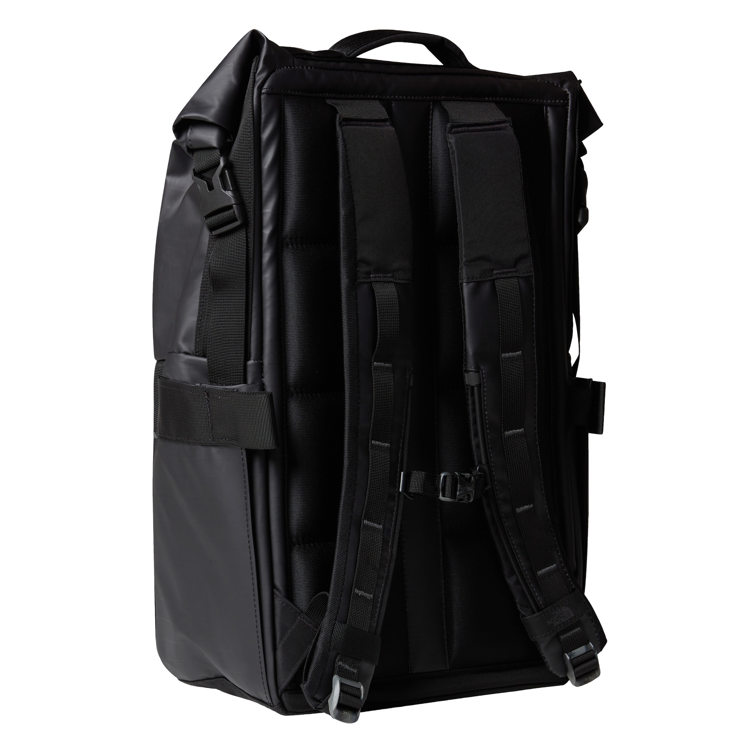 The North Face Freizeitrucksack »BASE CAMP VOYAGER ROLLTOP« mit Laptop-Fach, mit zwei Fächern für Wasserflaschen