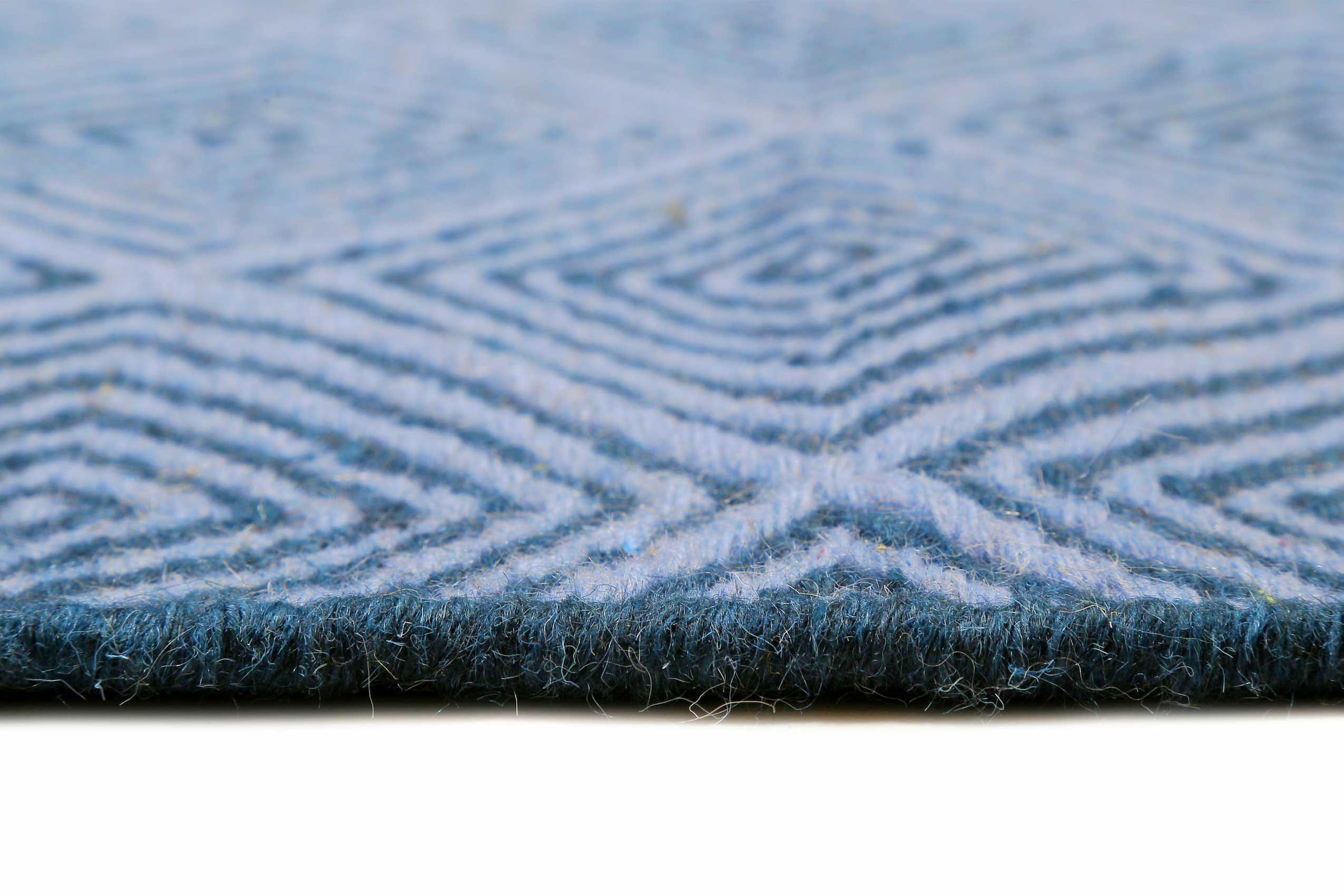 Esprit Wollteppich »Cairo ESP-2206«, rechteckig, 10 mm Höhe, Naturfaserteppich mit Fransen im modernen Design, Wohnzimmer