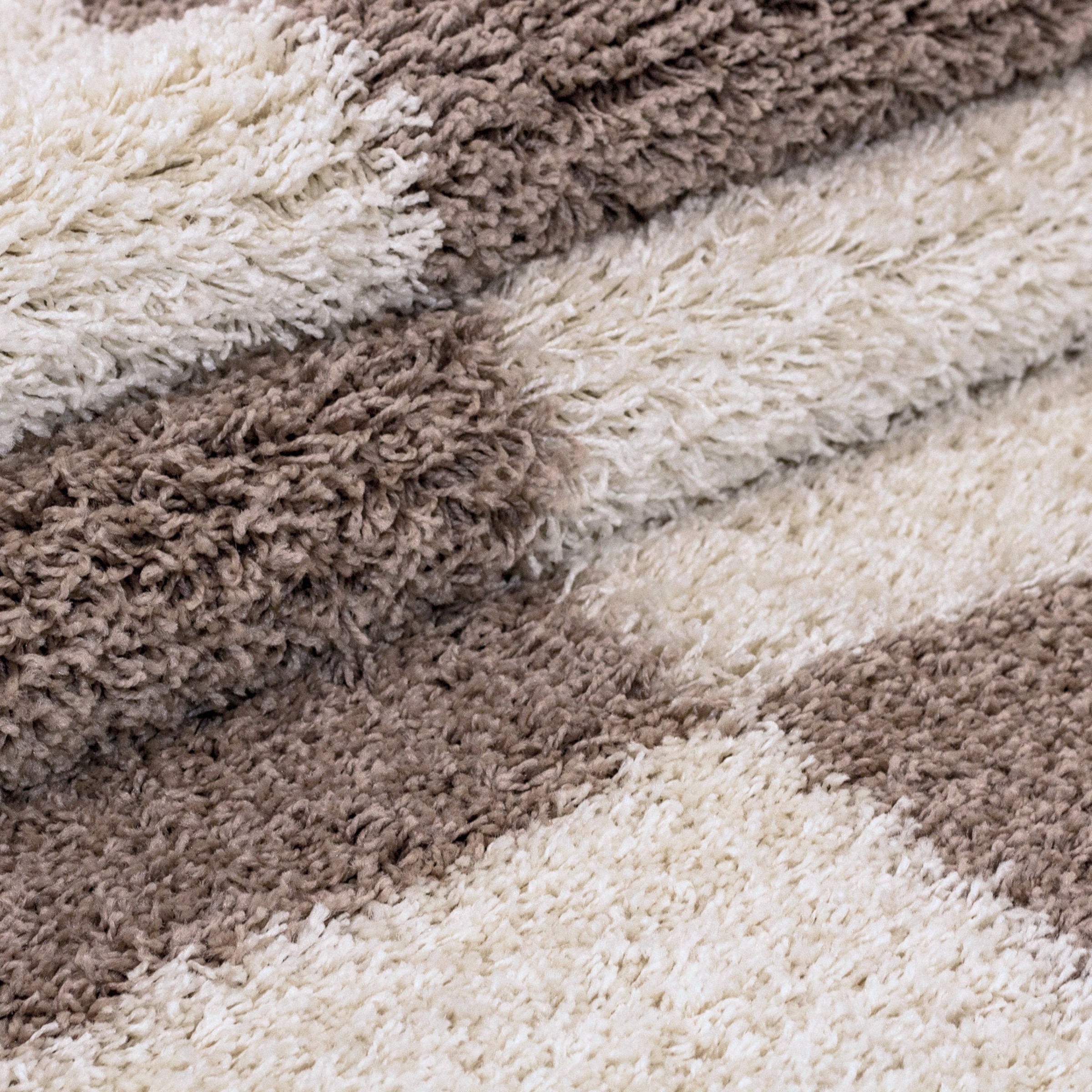 Ayyildiz Teppiche Hochflor-Teppich »Gala Shaggy 2505 , auch als Läufer und in Rund« rechteckig 30 mm Höhe Langflor, alle Räume, Karo, Wohnzimmer