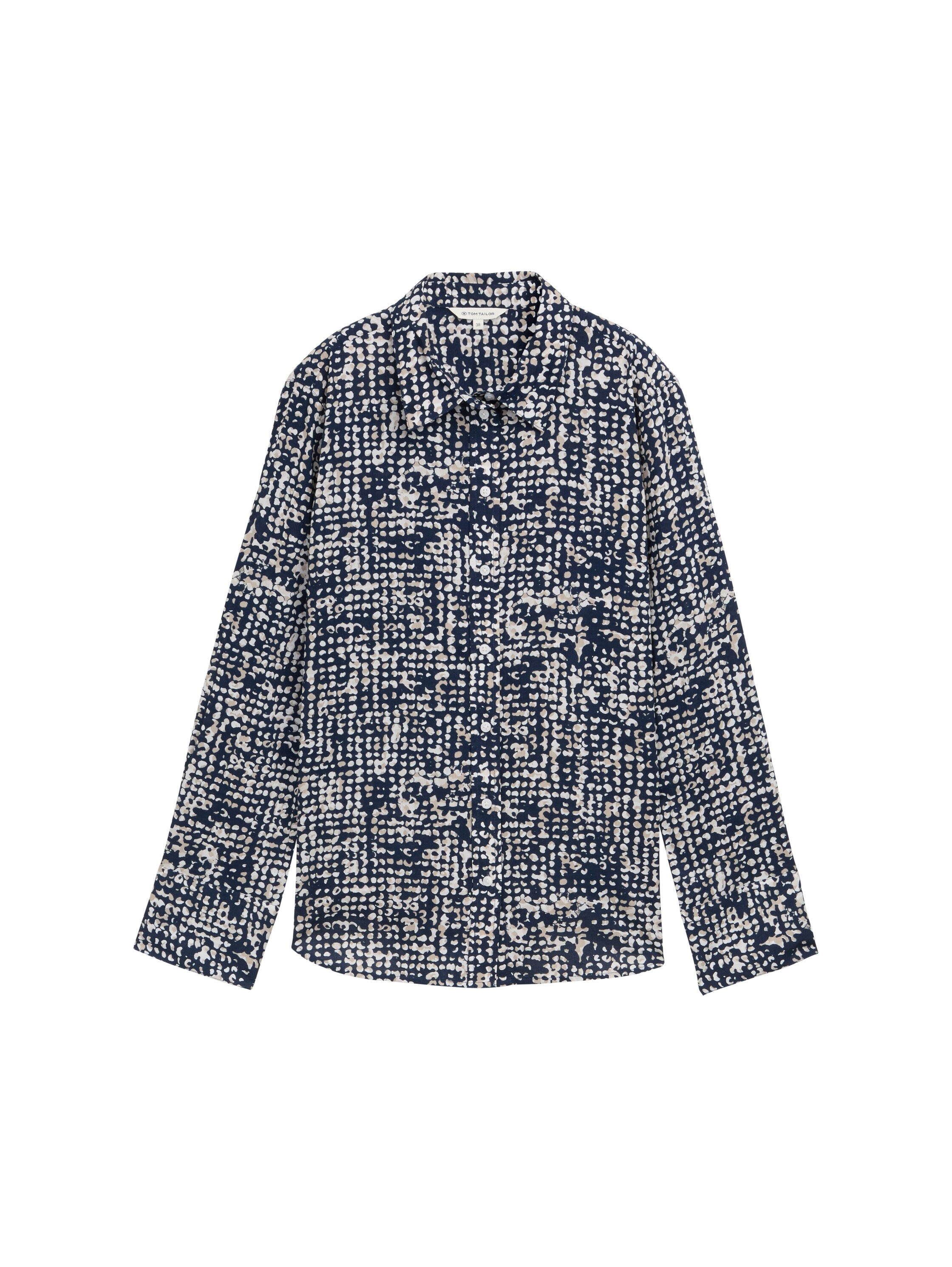 TOM TAILOR Hemdbluse, mit Muster