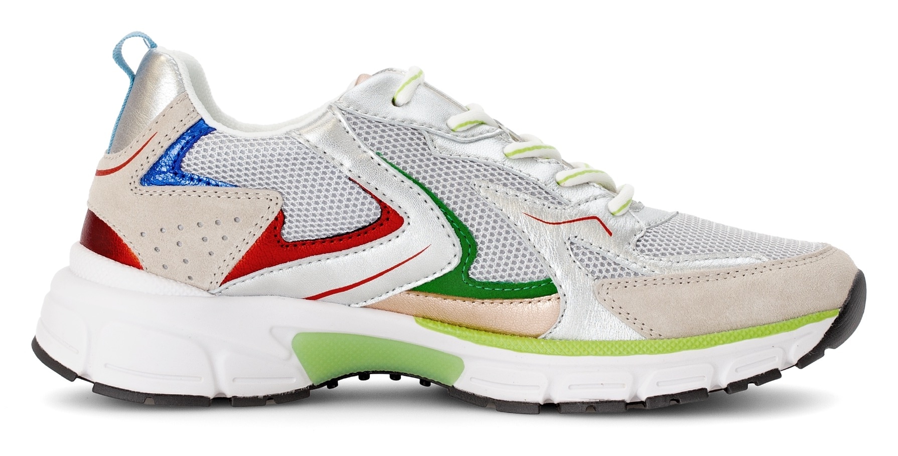 Gabor Keilsneaker »FLORENZ«, Freizeitschuh, Halbschuh, Schnürer in Bequemweite G (= weit)