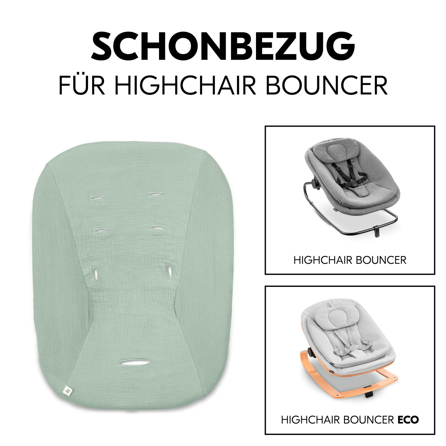 Hauck Babywippe »Highchair Bouncer Cover«, Schonbezug für Babywippe