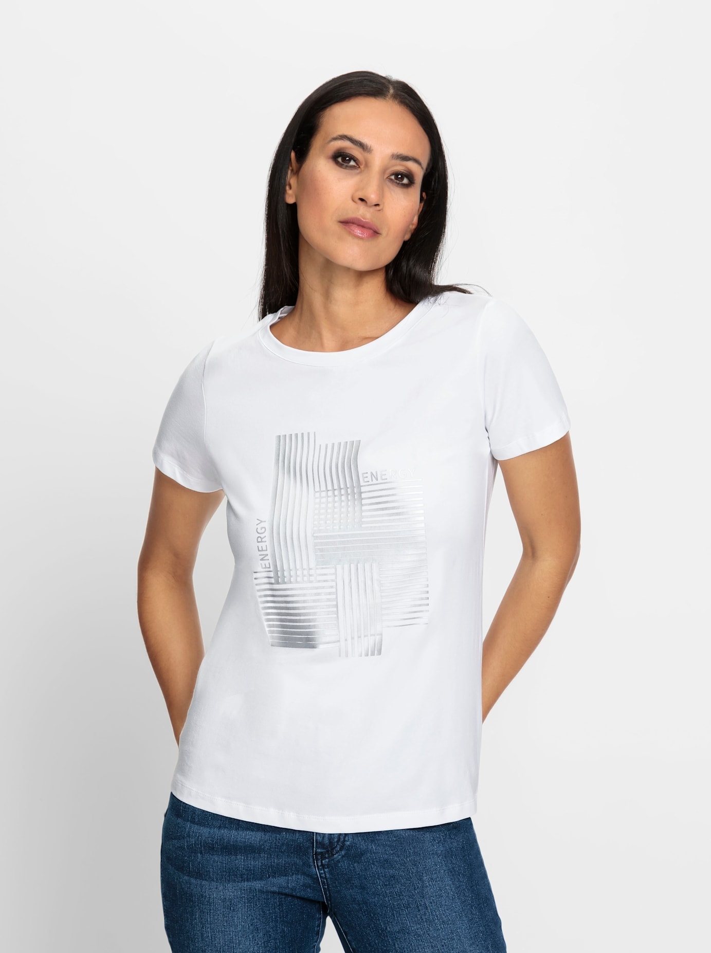 heine T-Shirt »Shirt«, (1 tlg.)
