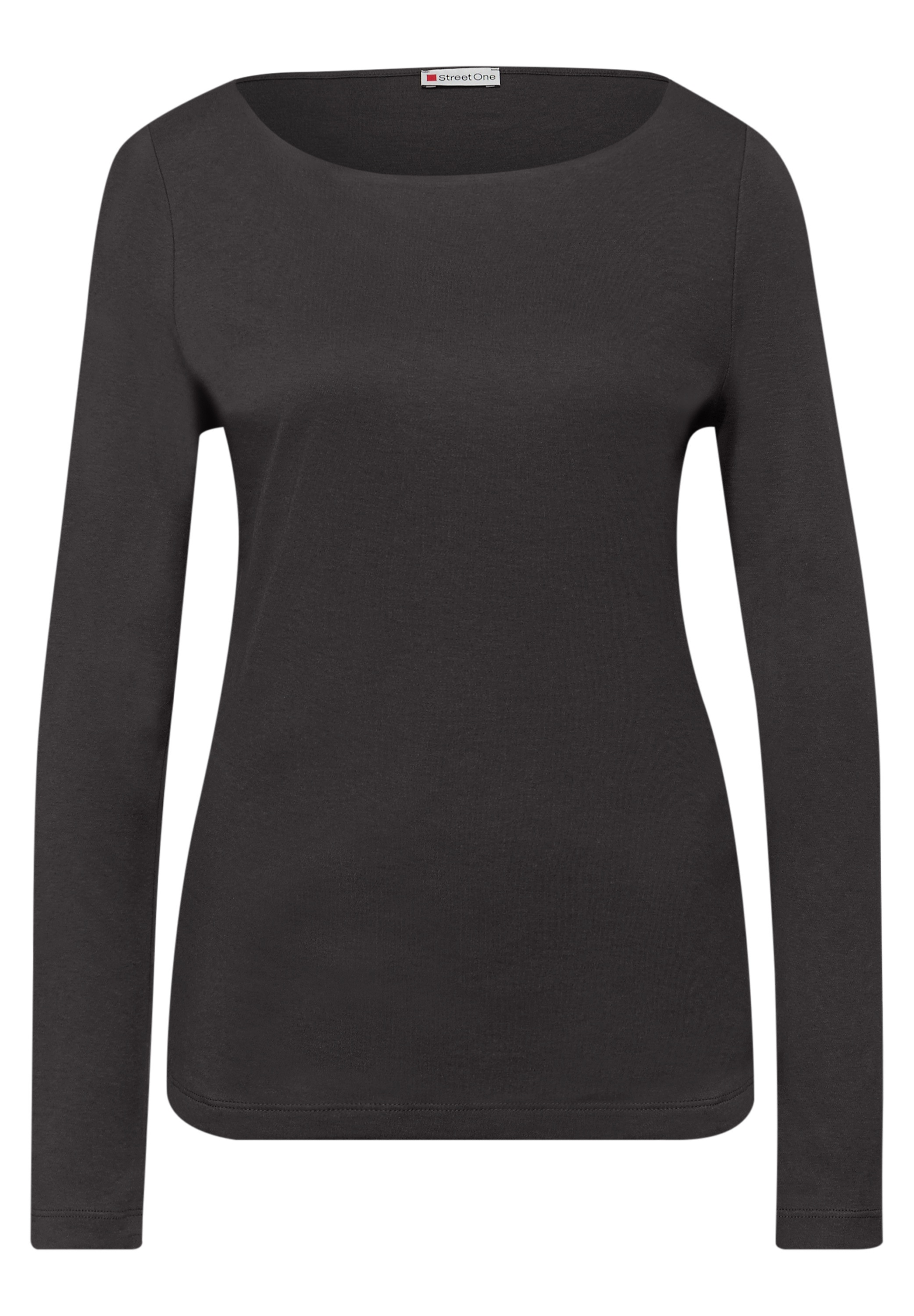STREET ONE Langarmshirt »Style Lanea« mit U-Boot Ausschnitt